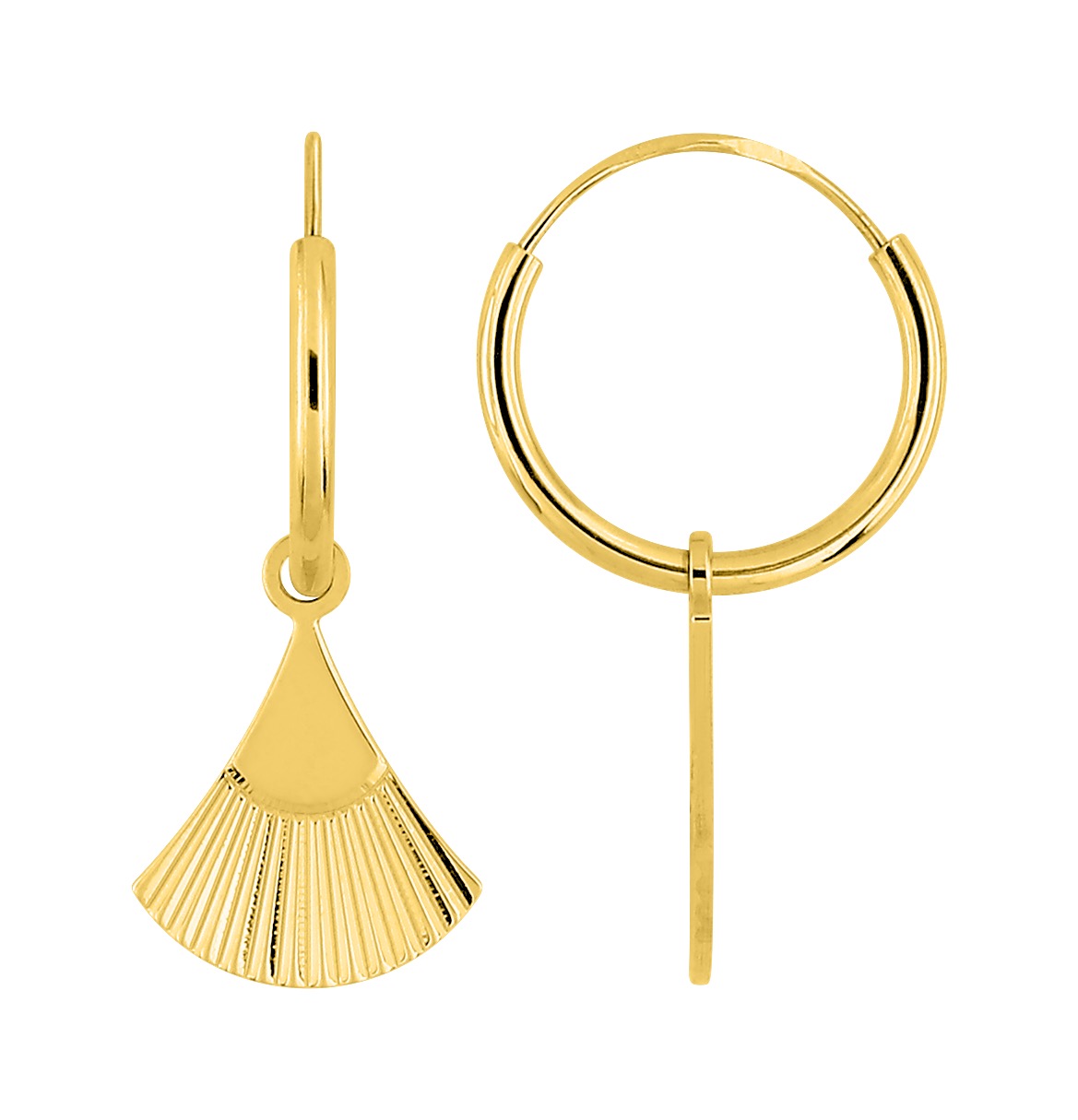 Boucles d\'oreilles Or 18 Carats