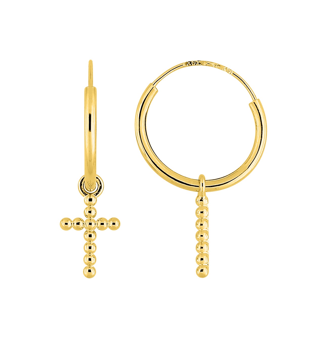 Boucles d\'oreilles Or 18 Carats