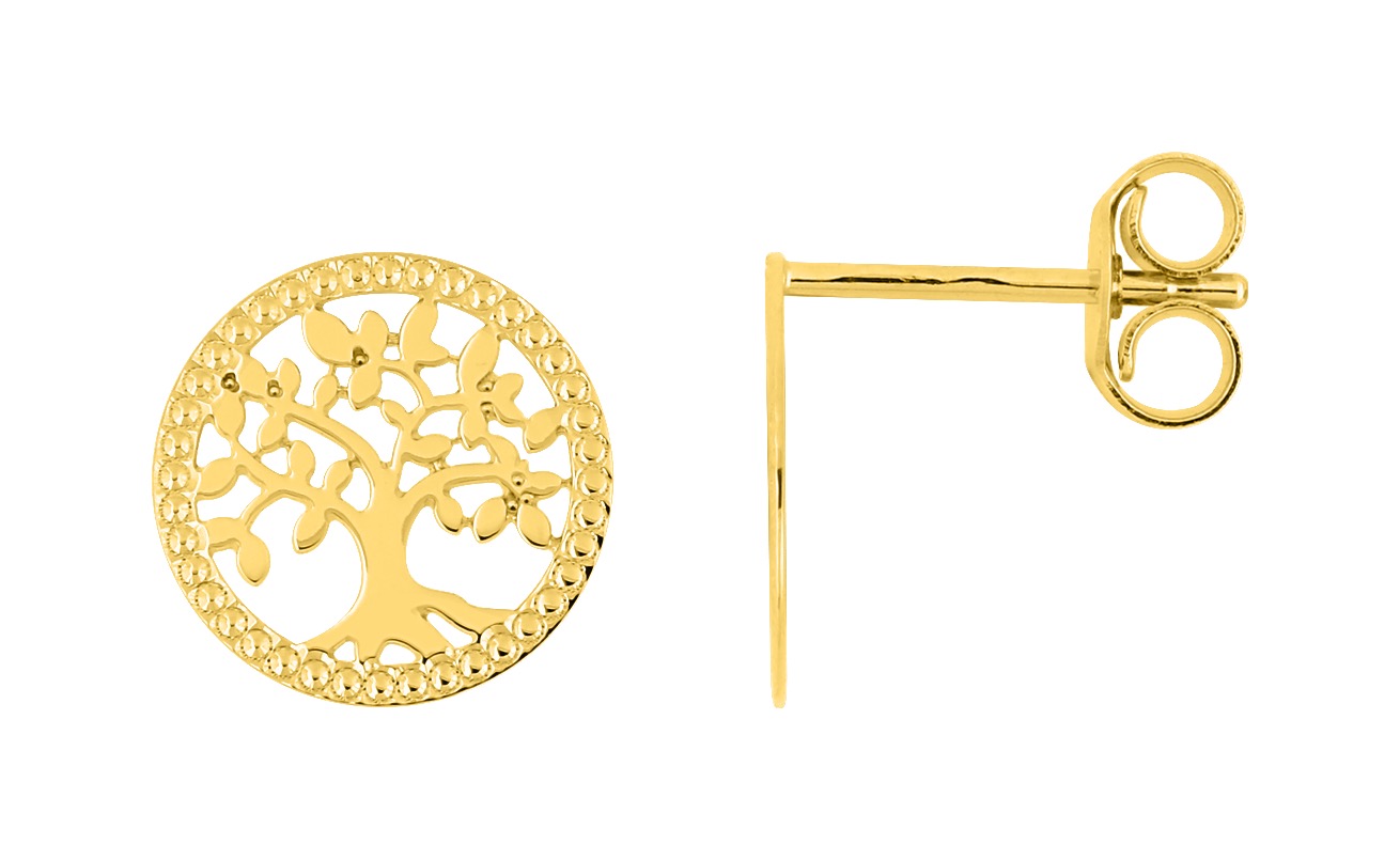 Boucles d\'oreilles Or 18 Carats