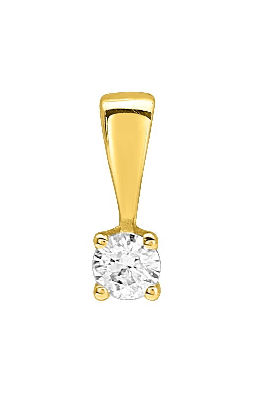Pendentif Diamant 0.04ct GH-P1 Or 18 Carats