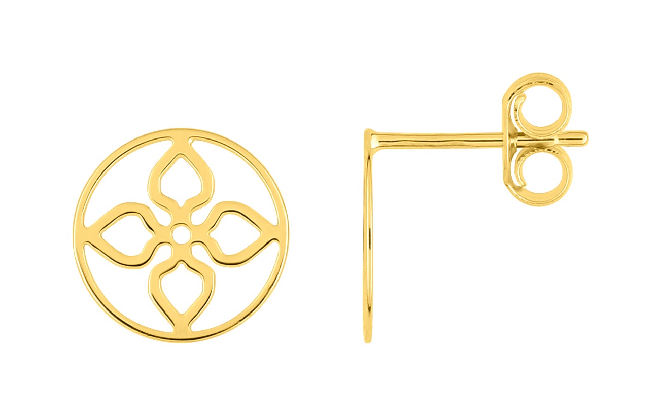 Boucles d\'oreilles Or 18 Carats