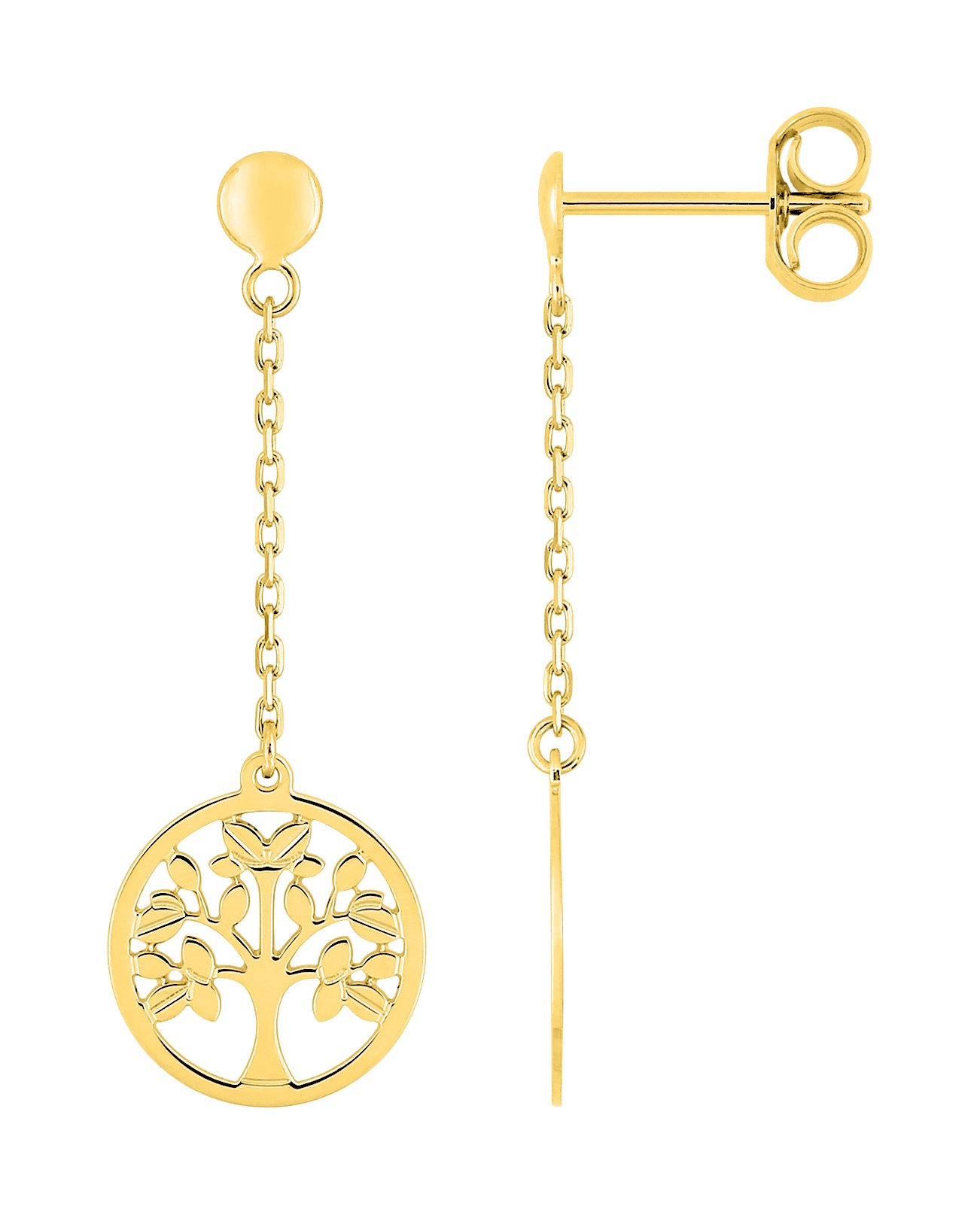 Boucles d\'oreilles Or 18 Carats