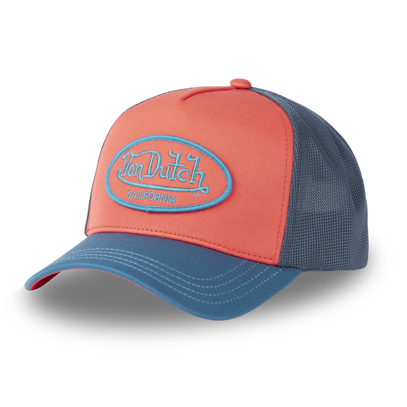 Casquettes-homme-trucker-avec-filet-Von-Dutch
