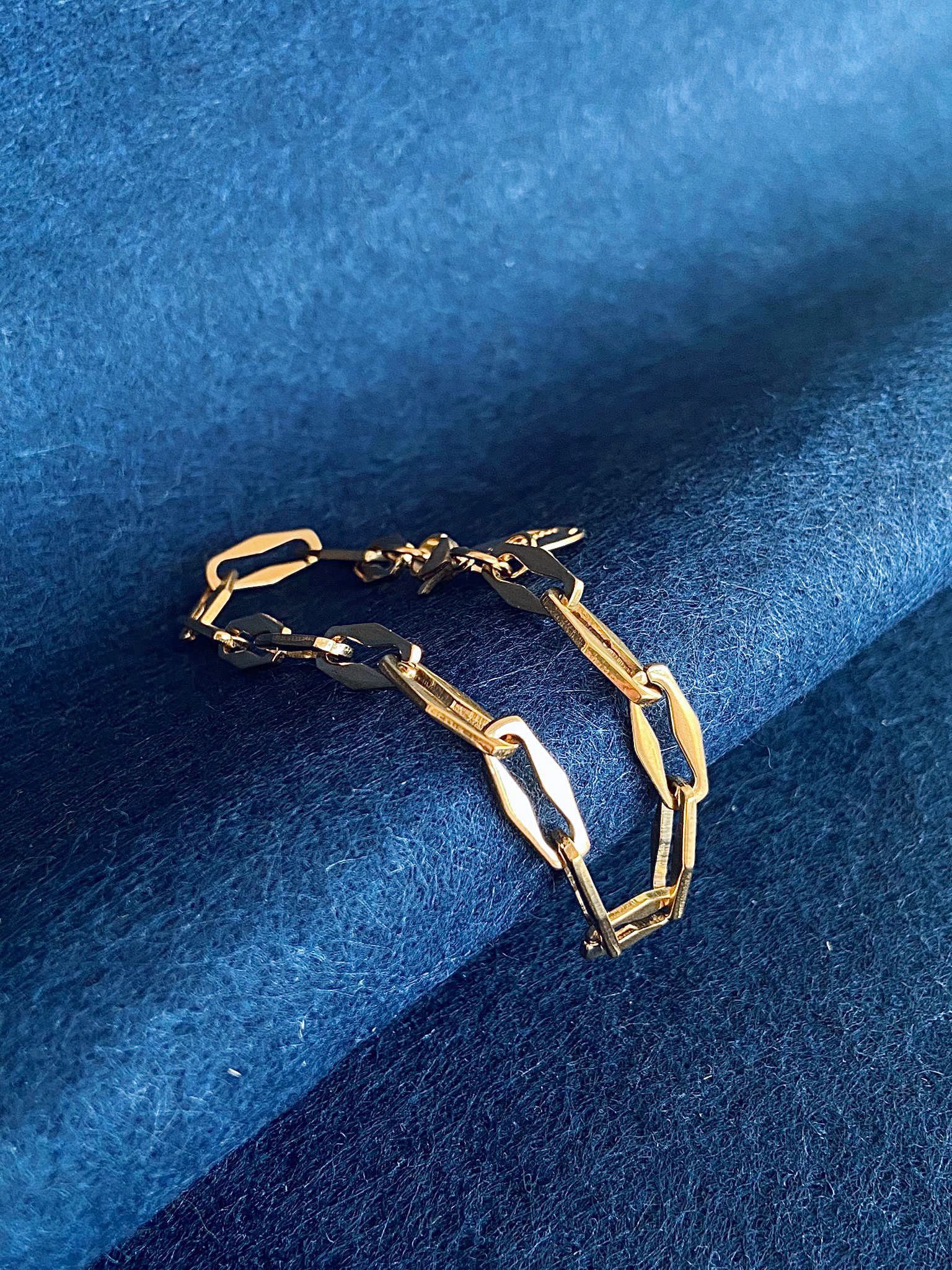 23 KEY - BRACELET ACIER INOXYDABLE DORÉ