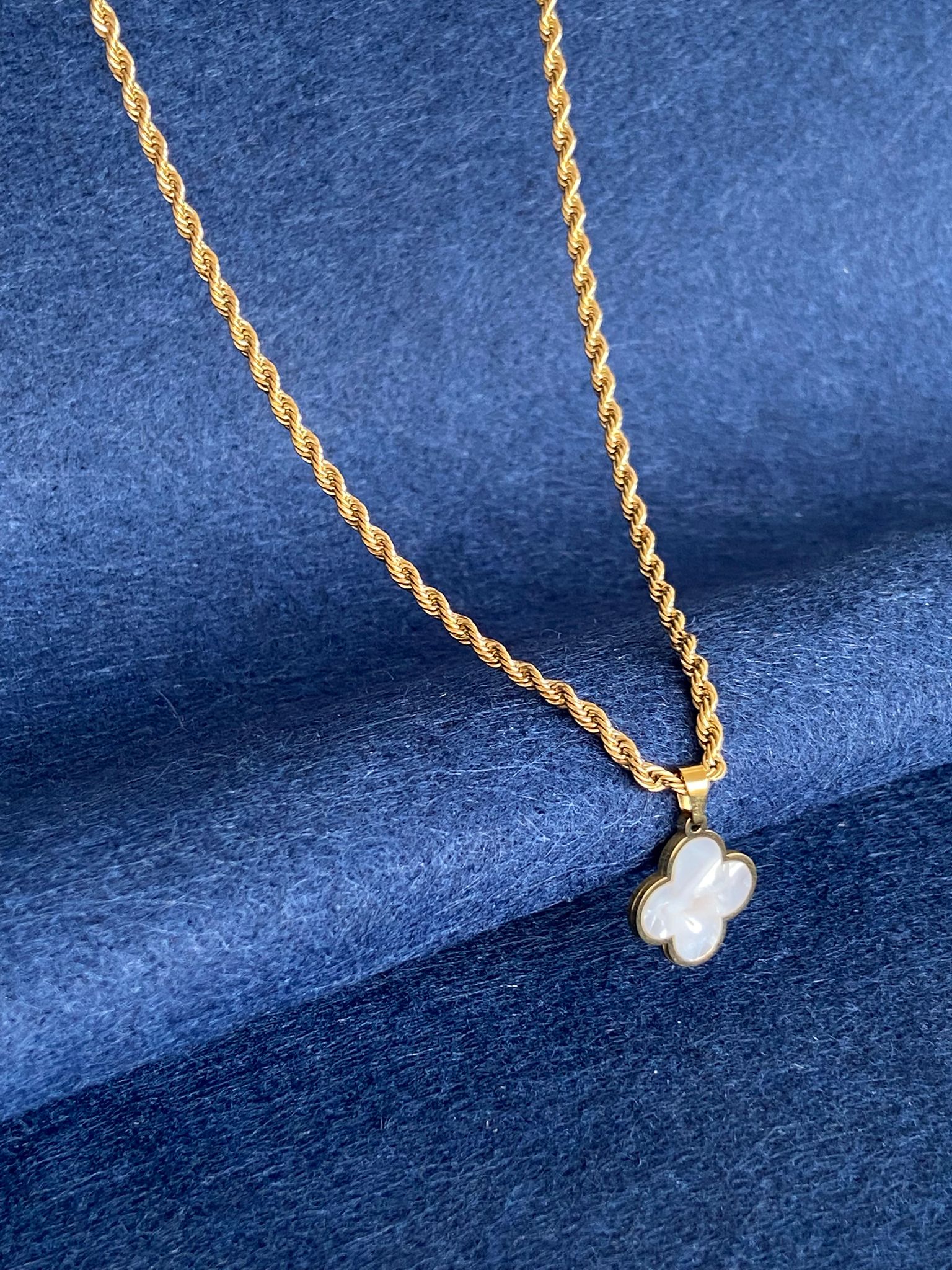 CARGO CLOVER - COLLIER ACIER INOXYDABLE