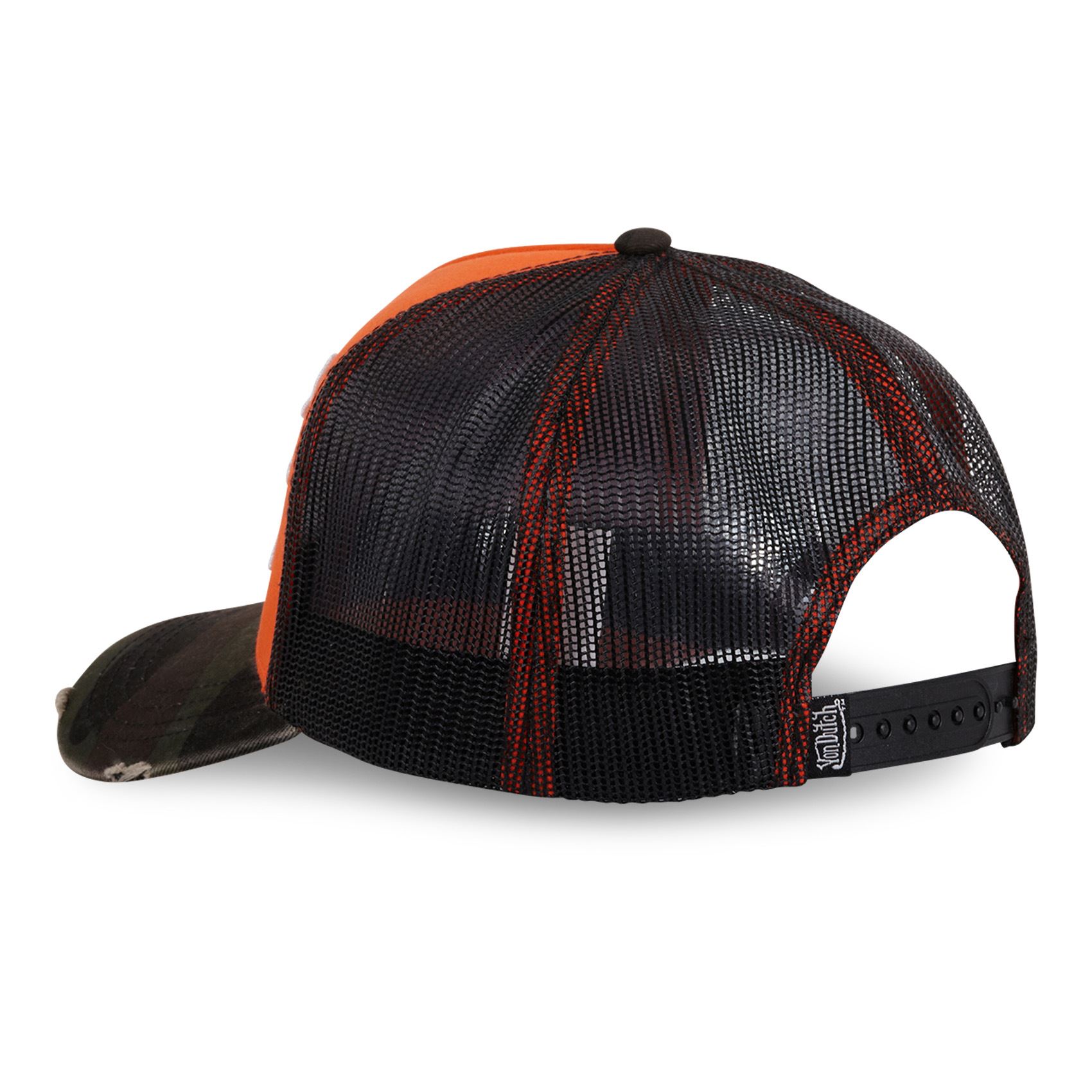Casquette VON DUTCH x SCHOTT – CT CAMO ORANGE (3)