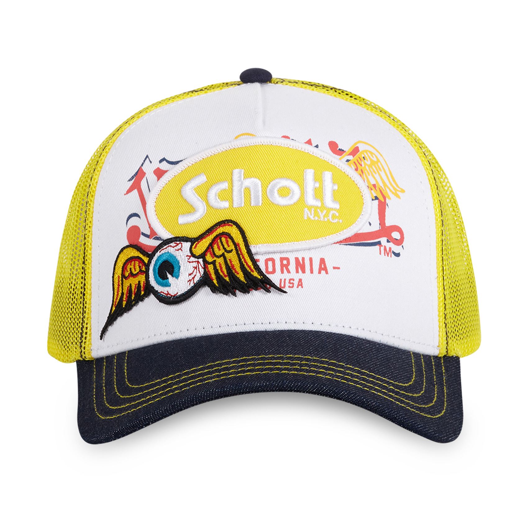 Casquette VON DUTCH x SCHOTT – CT PATCH (5)