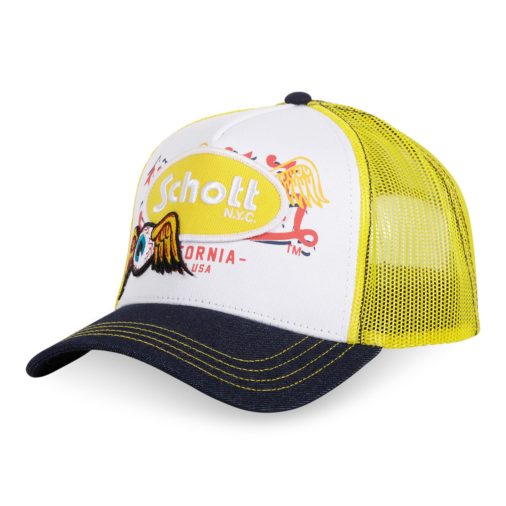 Casquette VON DUTCH x SCHOTT – CT PATCH (3)
