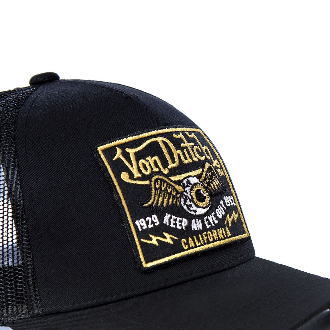 Casquette BLKB Noire – VON DUTCH (3)