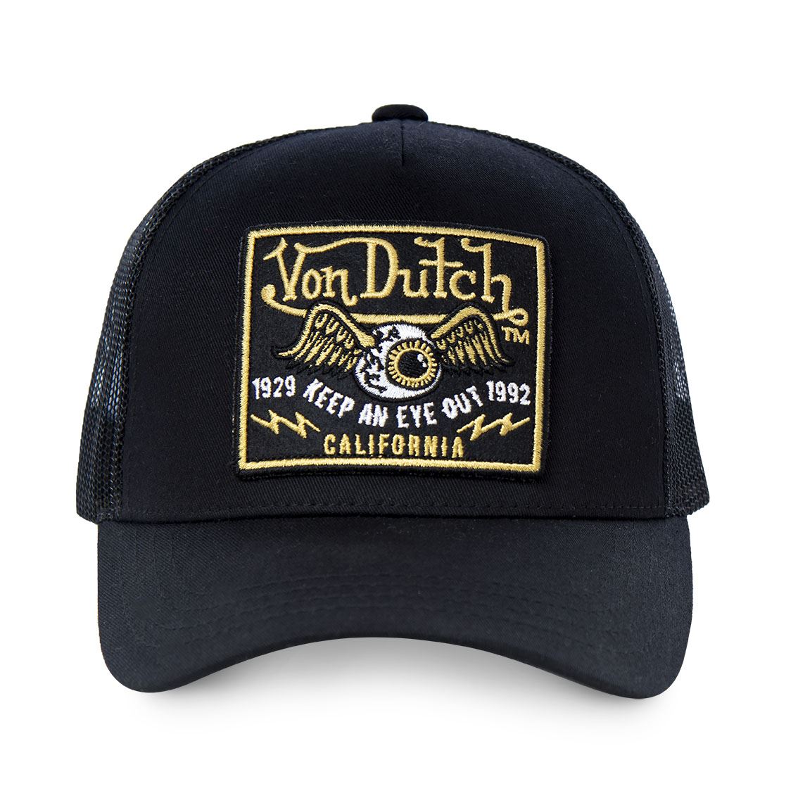 Casquette BLKB Noire – VON DUTCH (2)