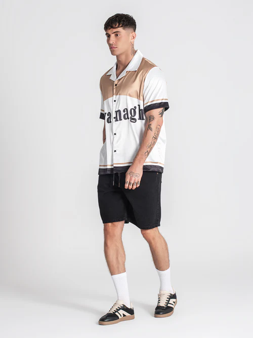 Chemise Effet Satiné Bicolore OR – GIANNI KAVANAGH (3)