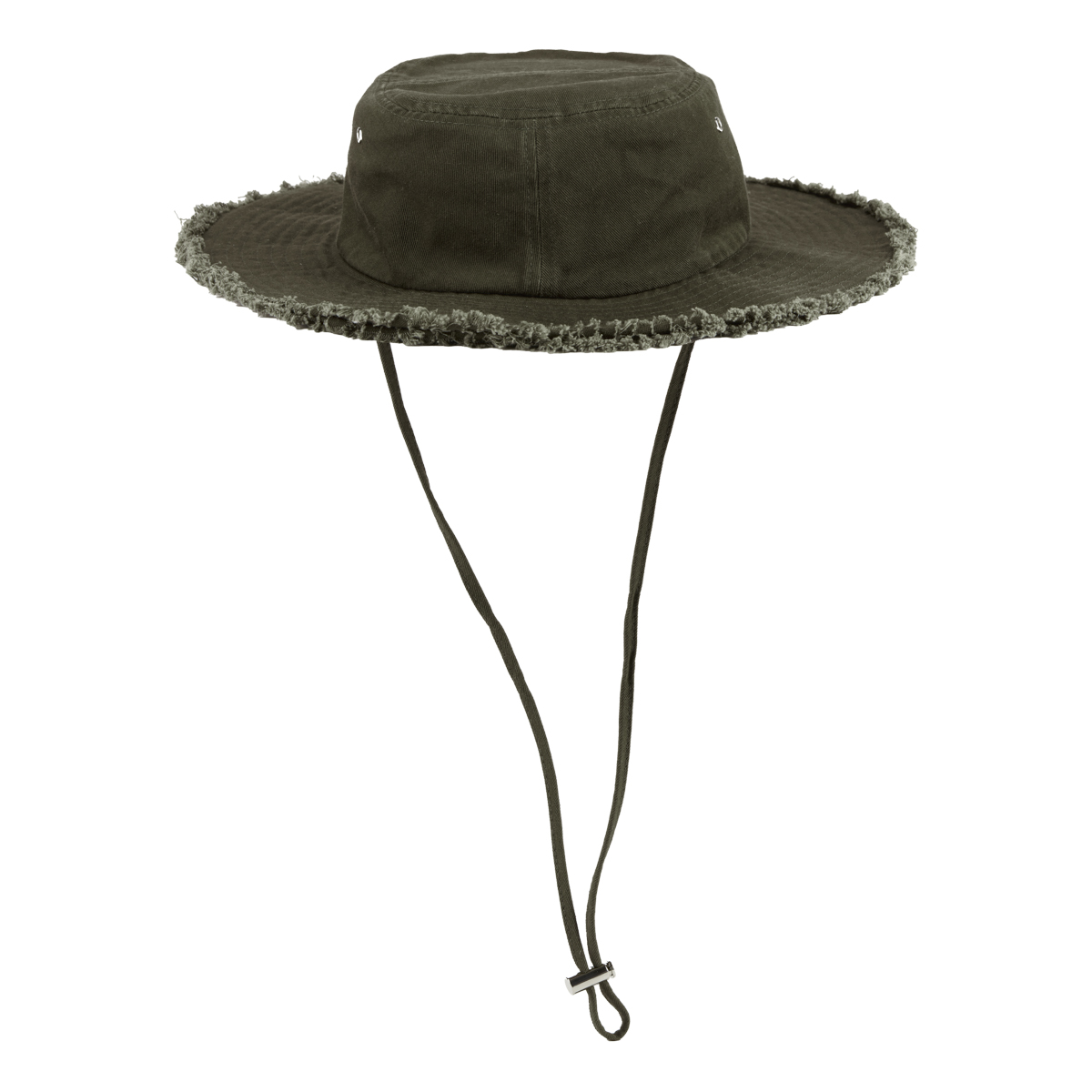 Bob Bord Large Kaki VON DUTCH Effiloché – Style et Attitude (1)