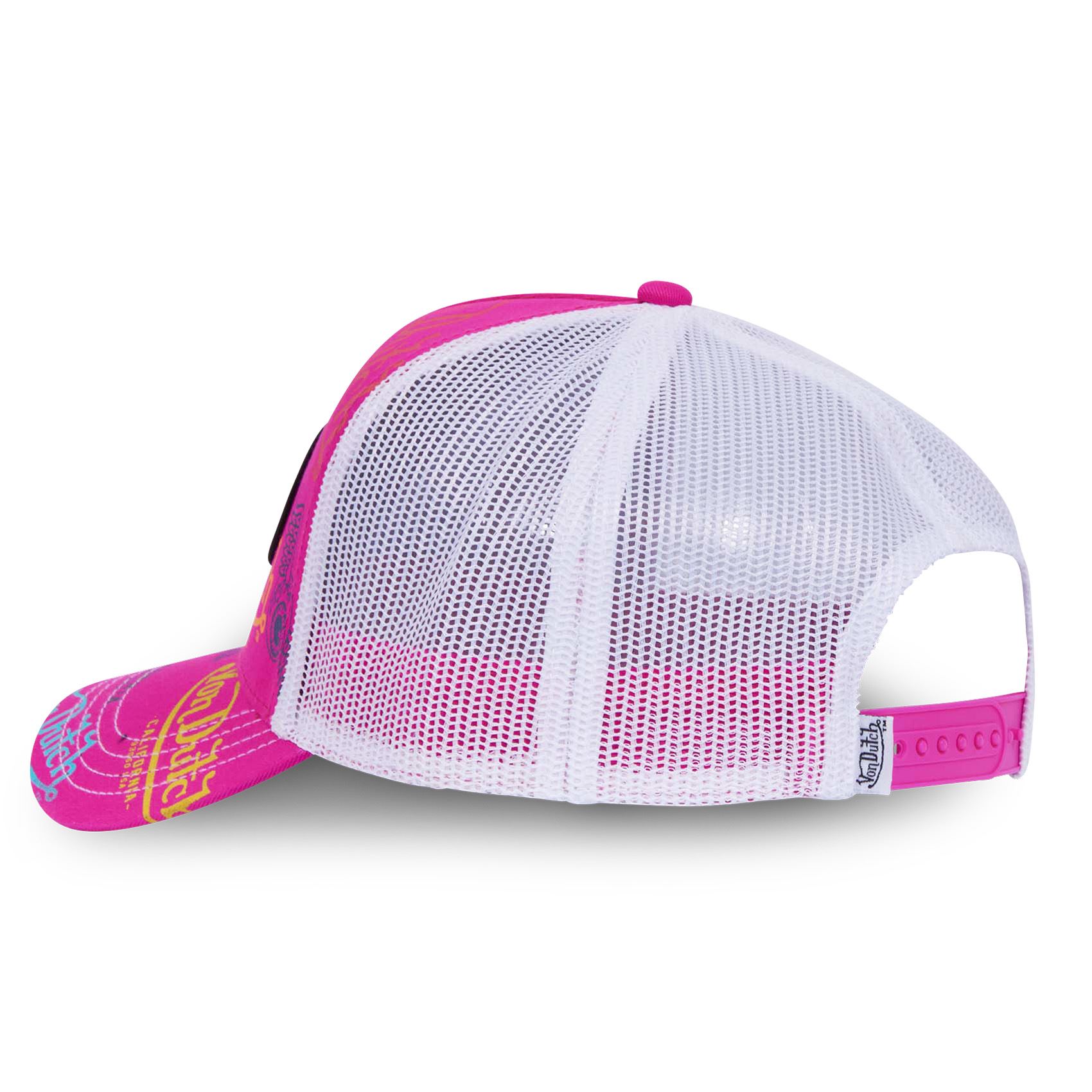 Casquette Trucker All Over Fushia Von Dutch (3)