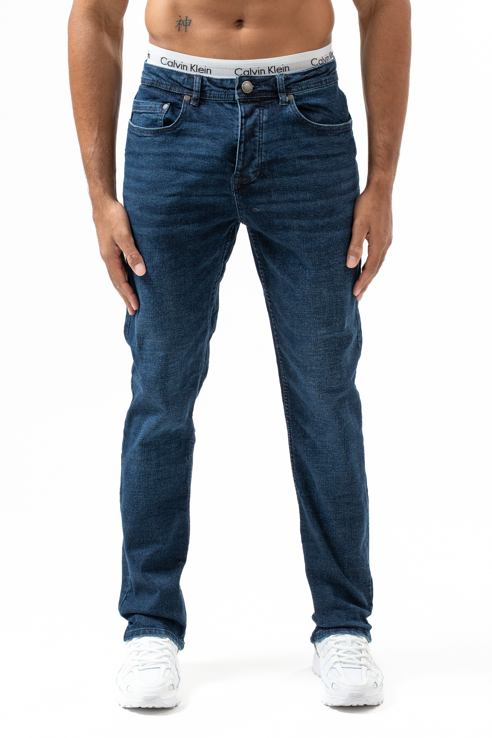 Jeans Essentials Bleu Nuit (4)