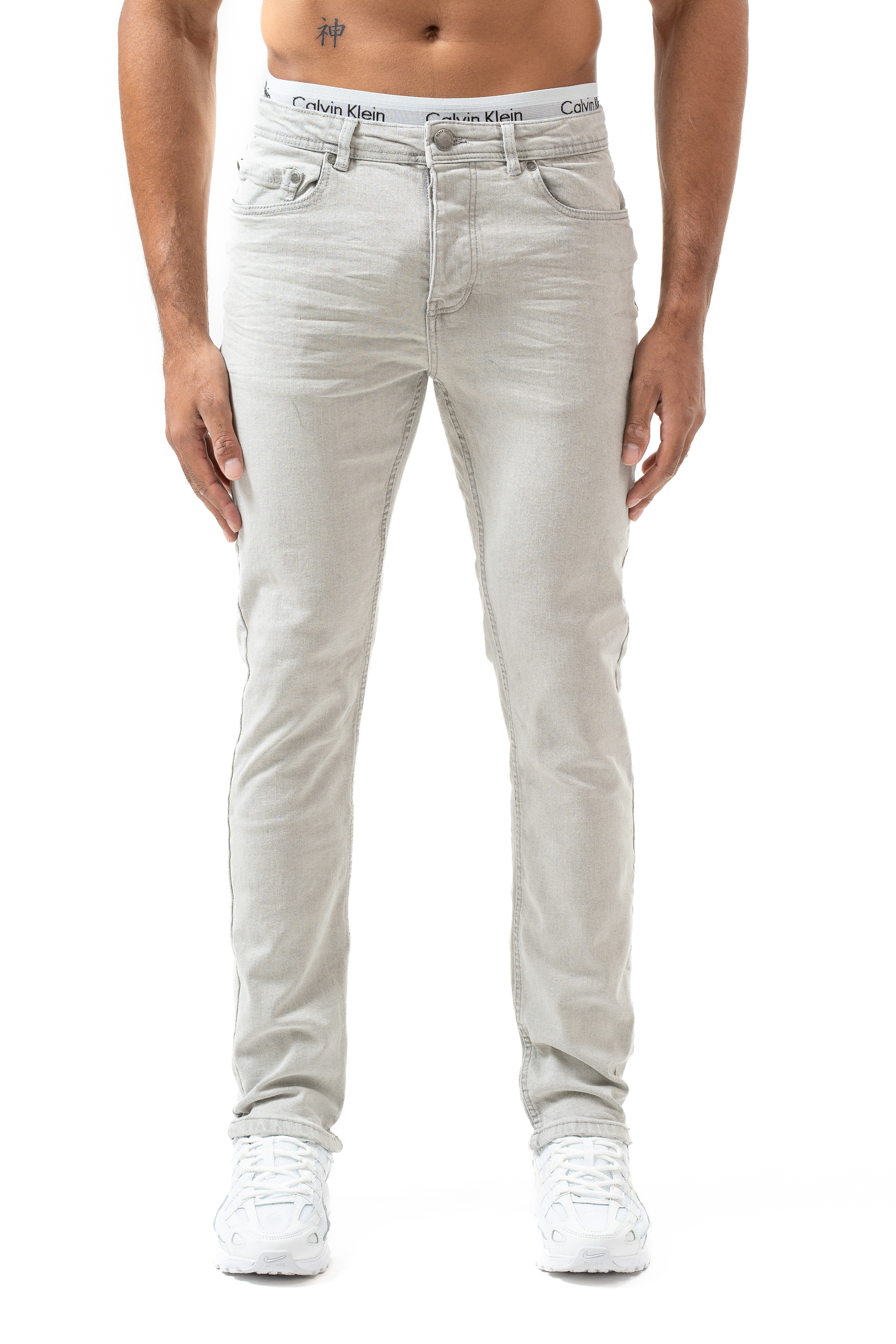 JEANS ESSENTIALS GRIS CLAIR (2)