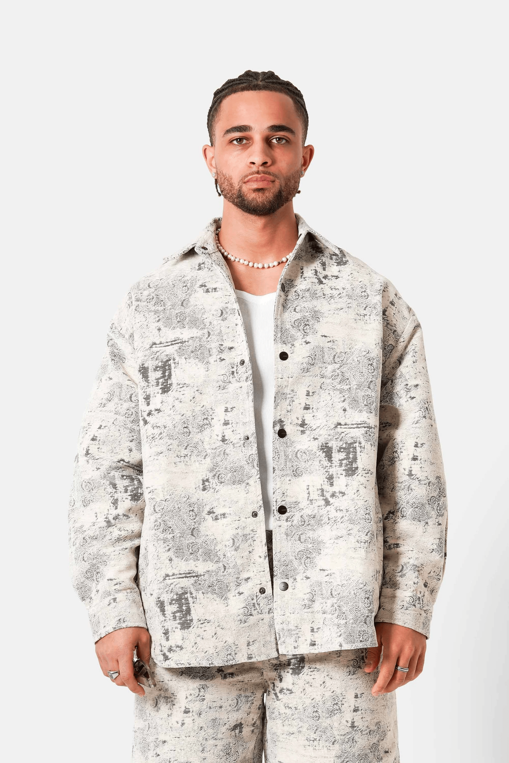 Ensemble PAISLEY imprimé streetwear oversize SIXTH JUNE (2)