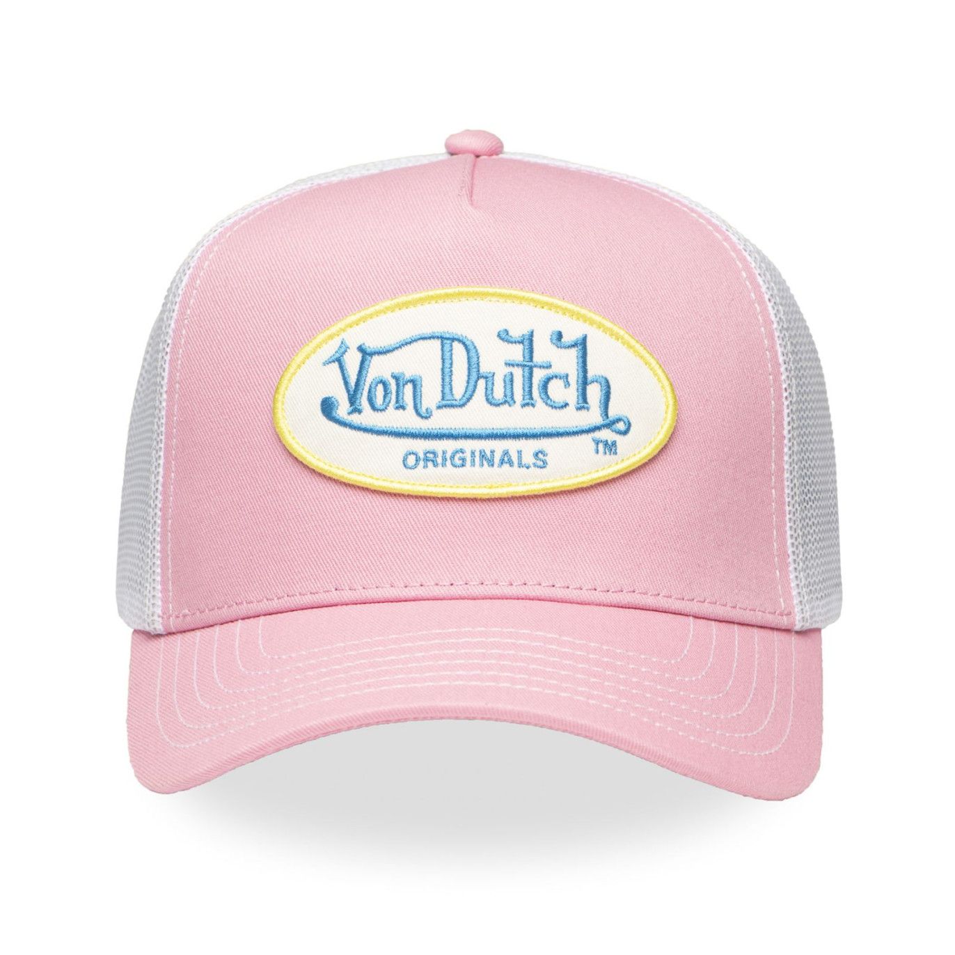Casquette Von Dutch ORIGINAL SQ rose (4)