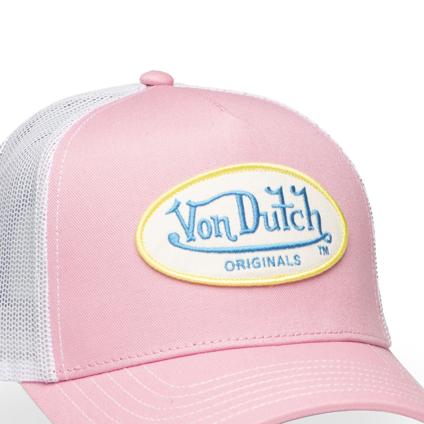 Casquette Von Dutch ORIGINAL SQ rose (5)