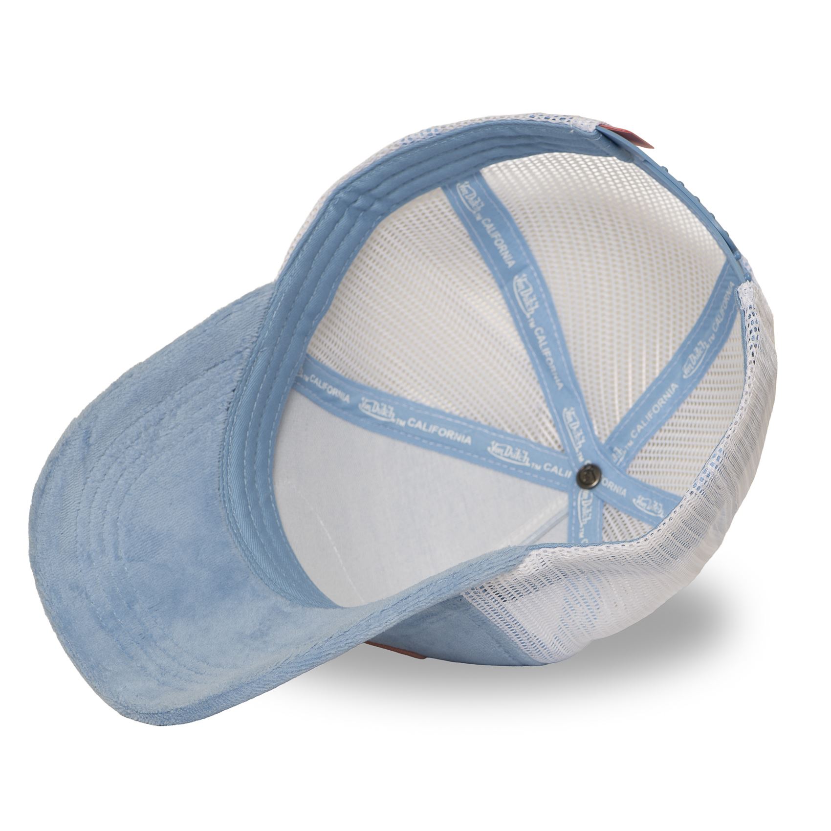 Casquette Von Dutch KYLIE velours Bleu (6)