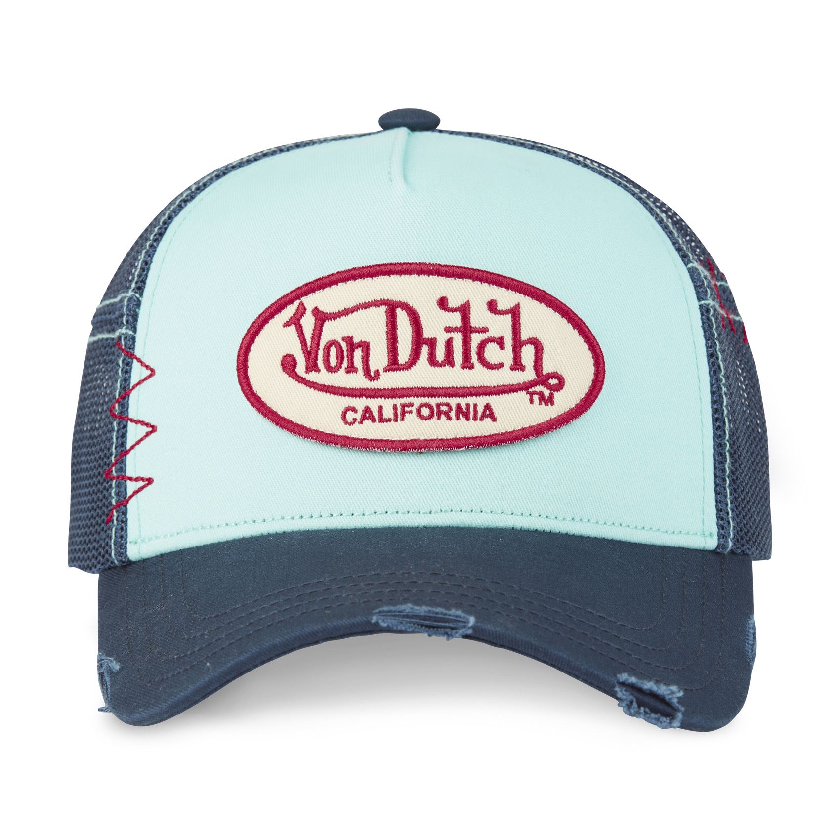 Casquette Von Dutch USED01 Bleu (2)