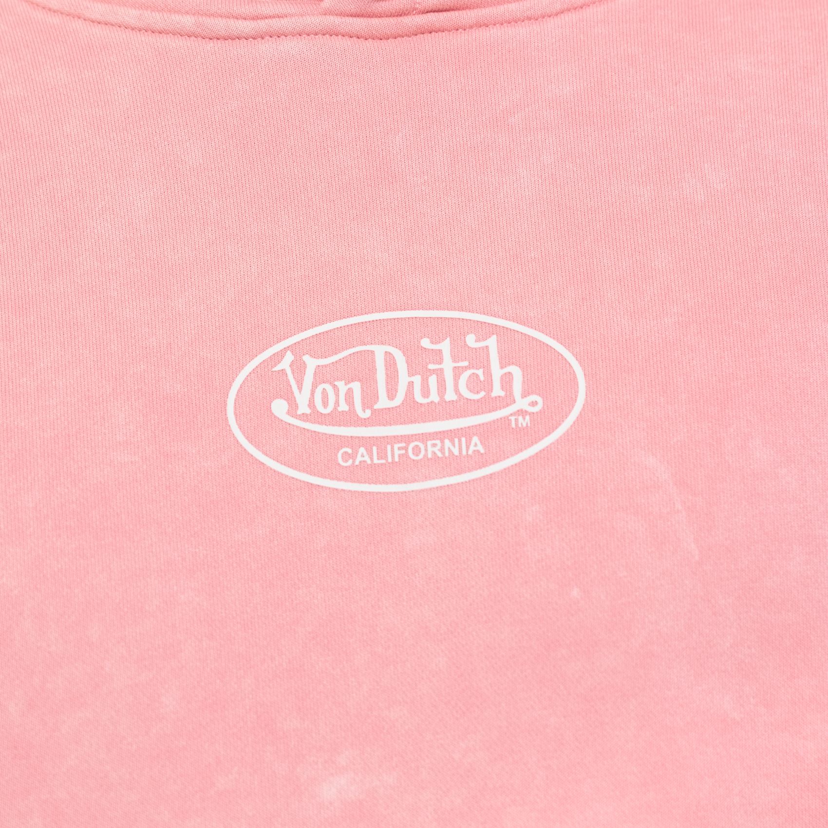 Sweat à capuche MATTIA rose Von Dutch (5)