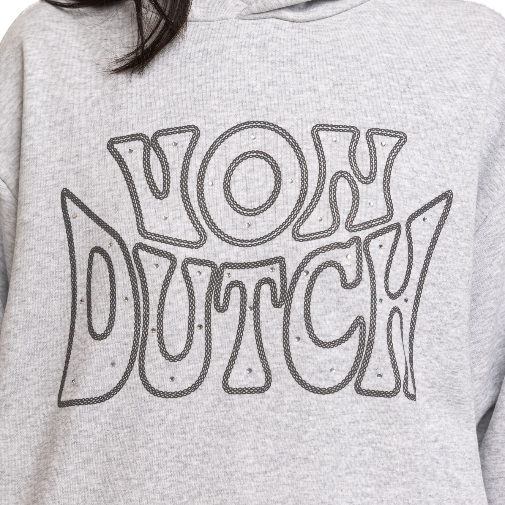 Sweat à capuche gris CHAIN Von Dutch (2)