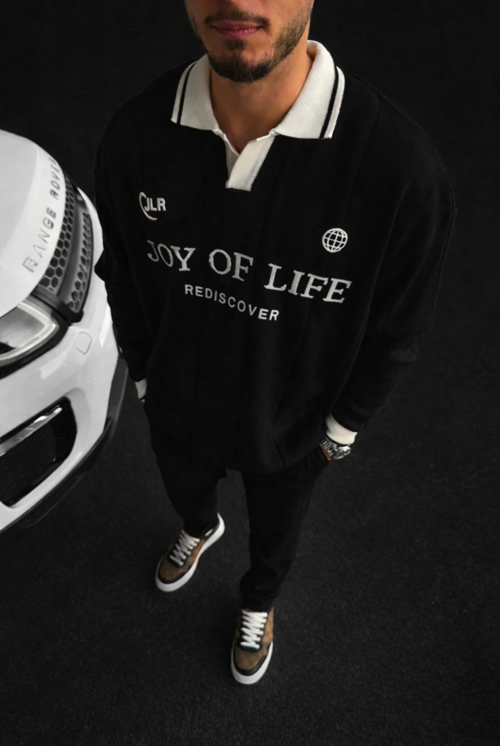 Polo JLR JOY OF LIFE noir