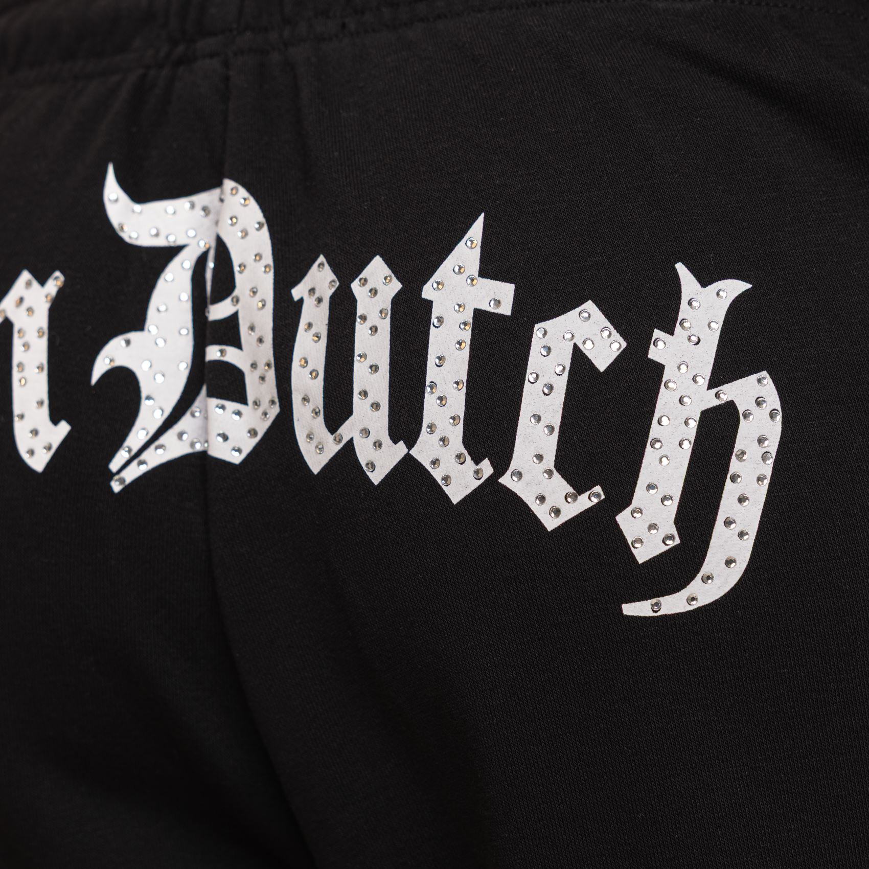 Jogging EVA Von Dutch noir logo strass silver dos (1)