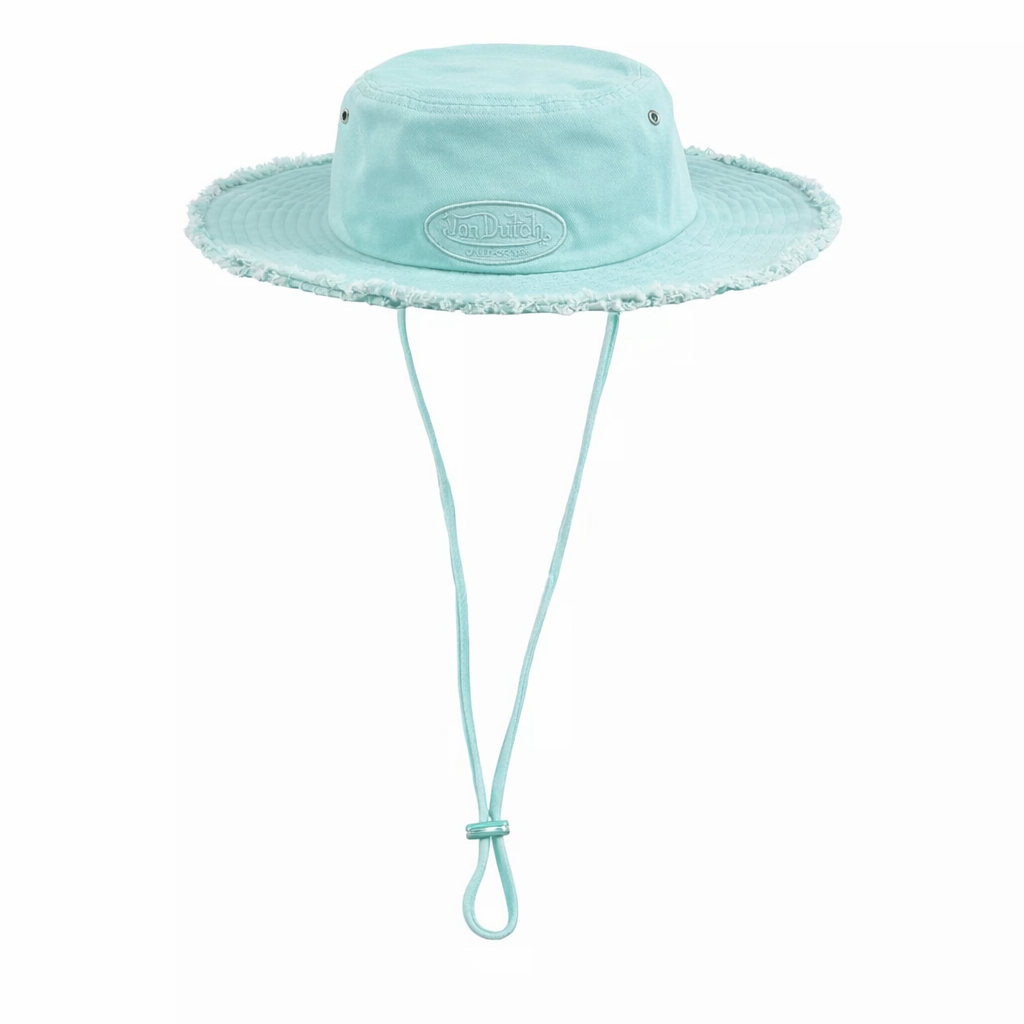 Bob Bord Large Vert deau VON DUTCH Effiloché – Style et Attitude (1)