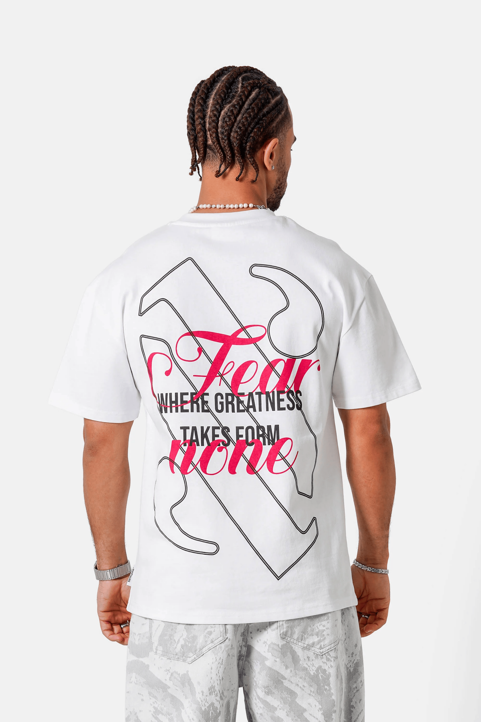 T-shirt blanc Sixth June Fear None (3)