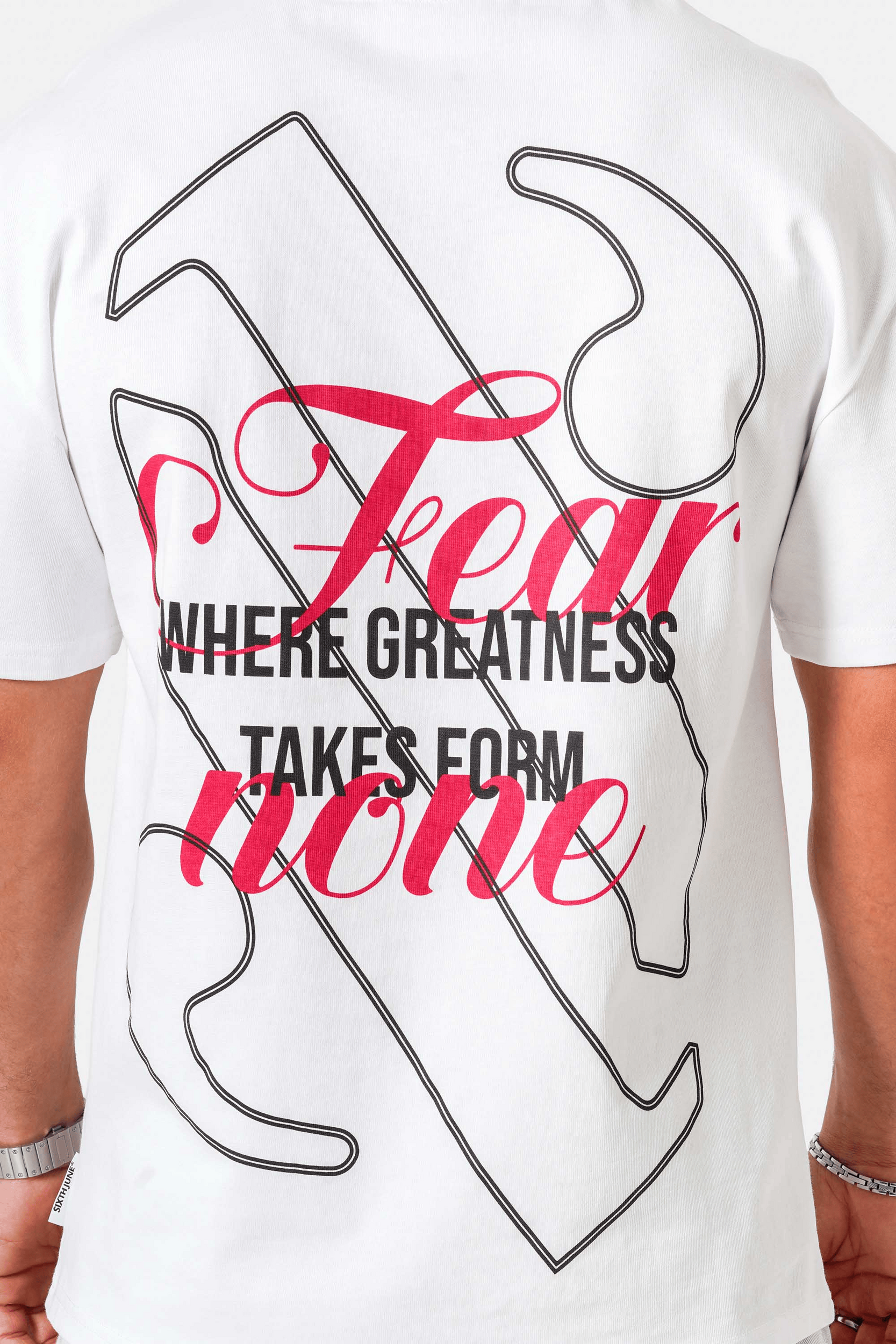 T-shirt blanc Sixth June Fear None (5)