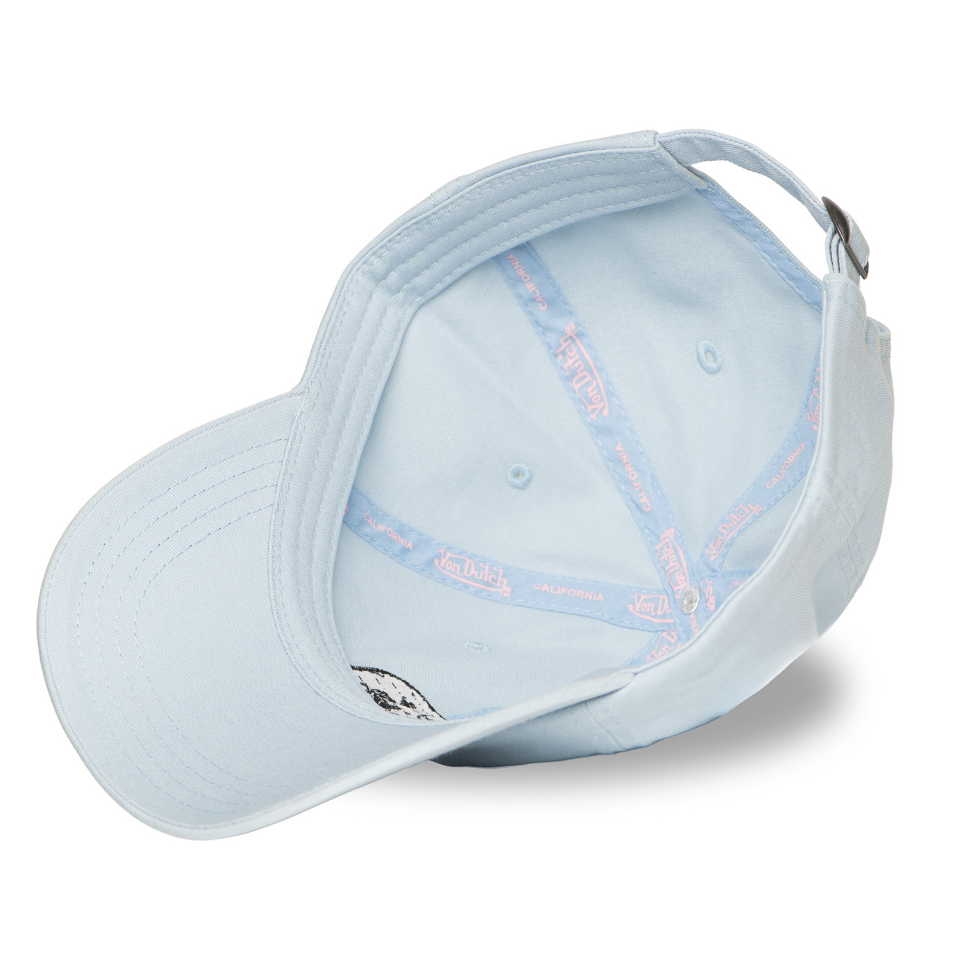Casquette Von Dutch LOG11 bleu ciel patch brodé (6)