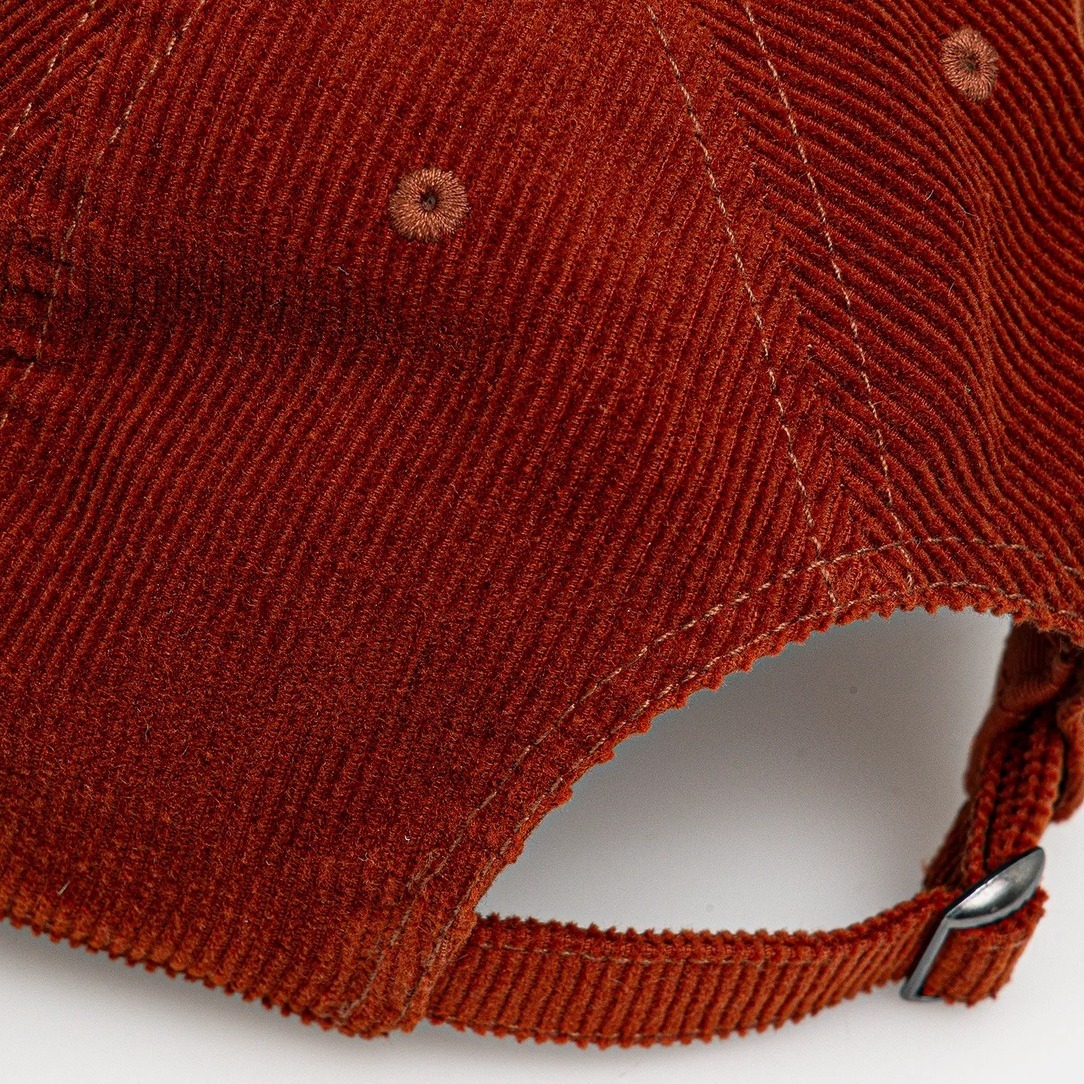 Casquette Von Dutch LOG06 velours côtelé rouille (3)