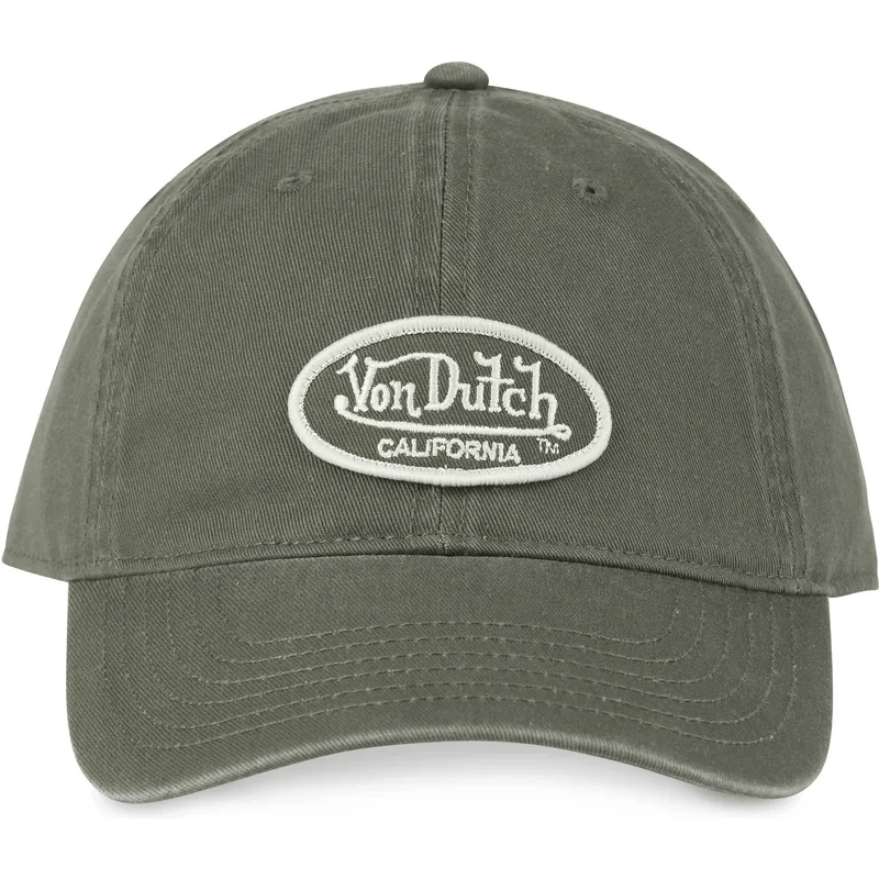 Casquette Von Dutch LOG02 verte kaki authentique (2)