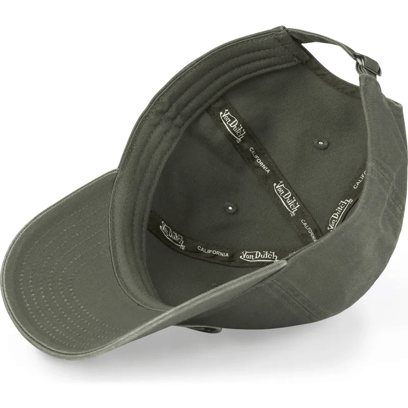Casquette Von Dutch LOG02 verte kaki authentique (5)