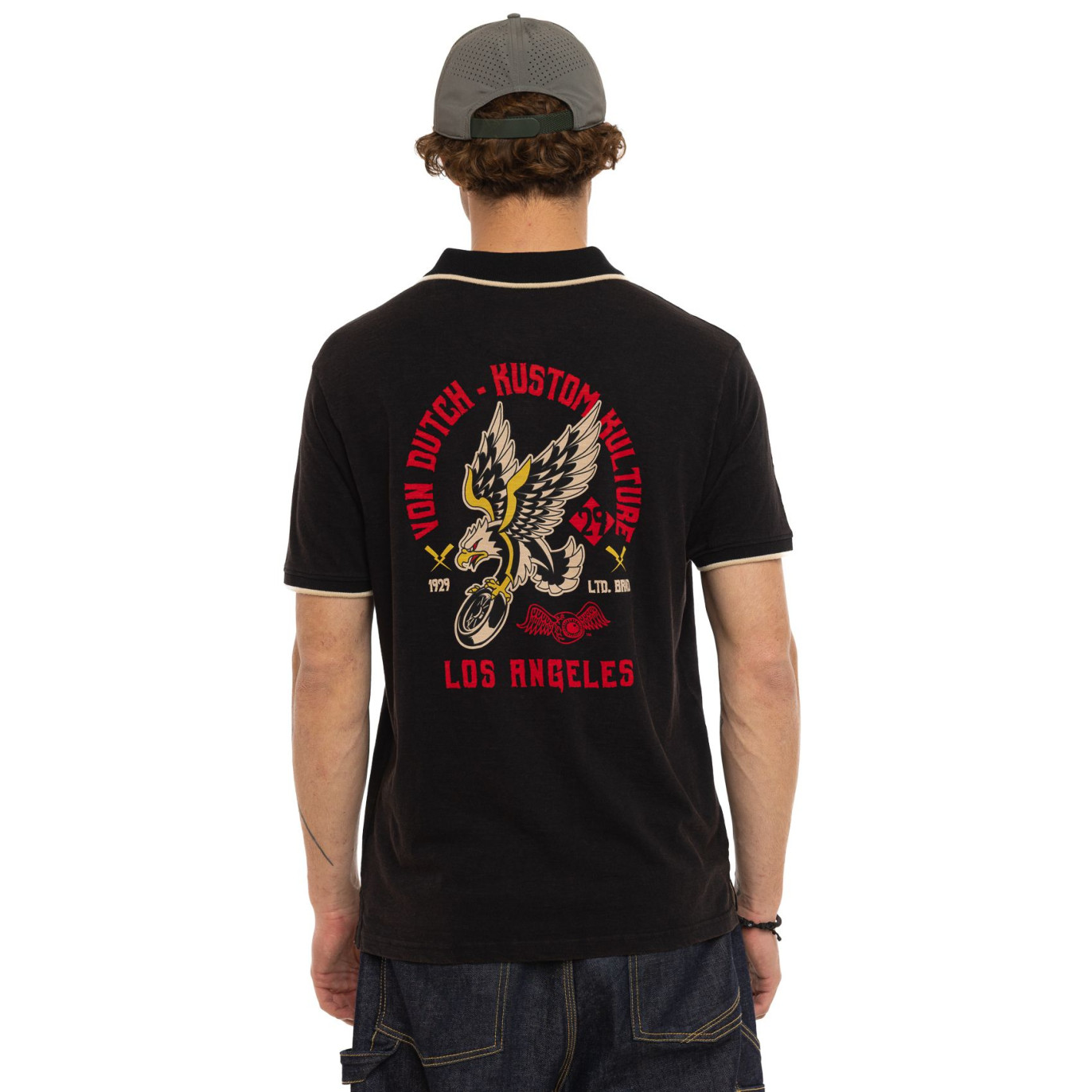 Polo Von Dutch LOS Noir (4)