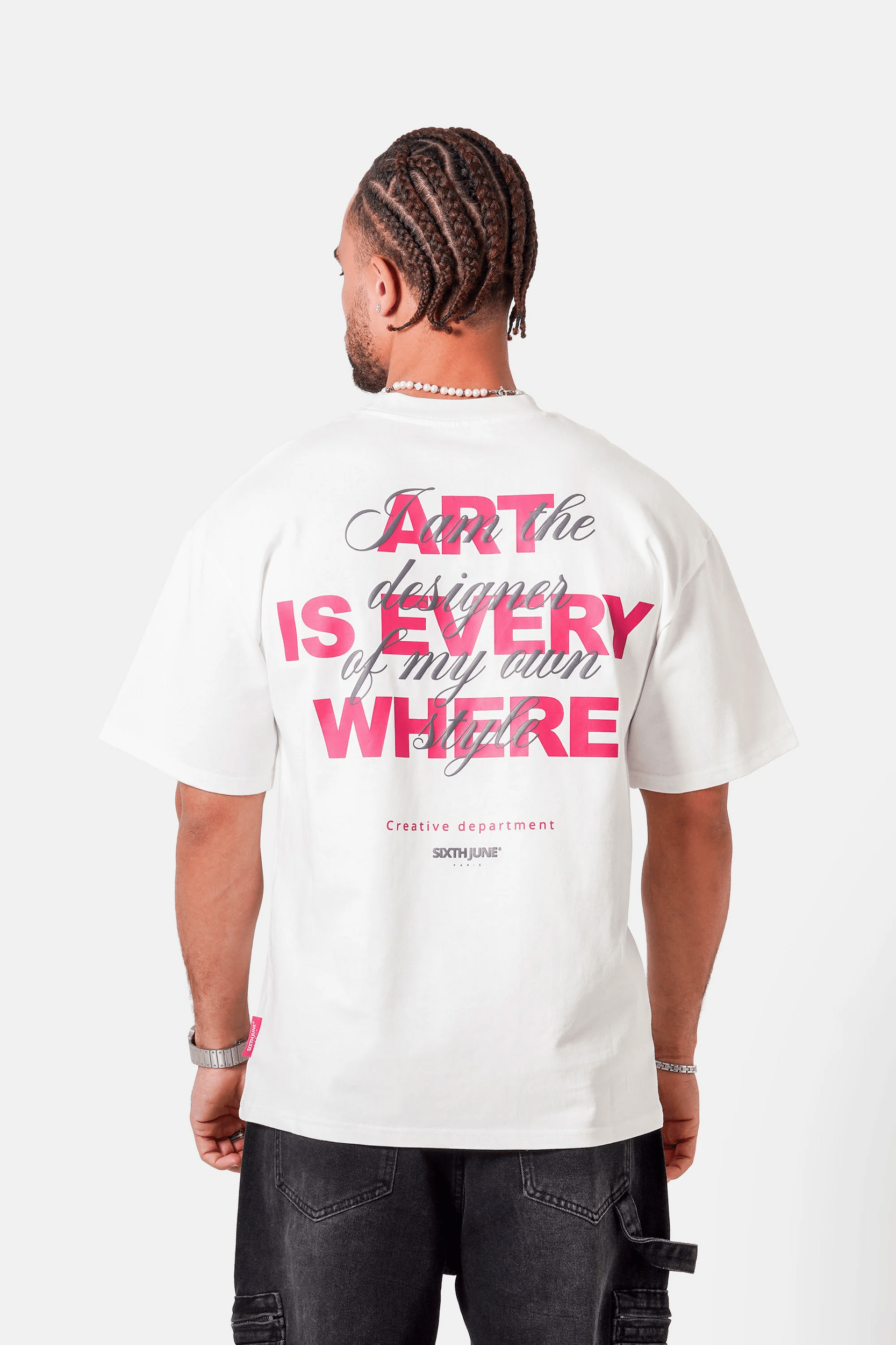 Tee-shirt ART Back Print SIXTH JUNE (3)