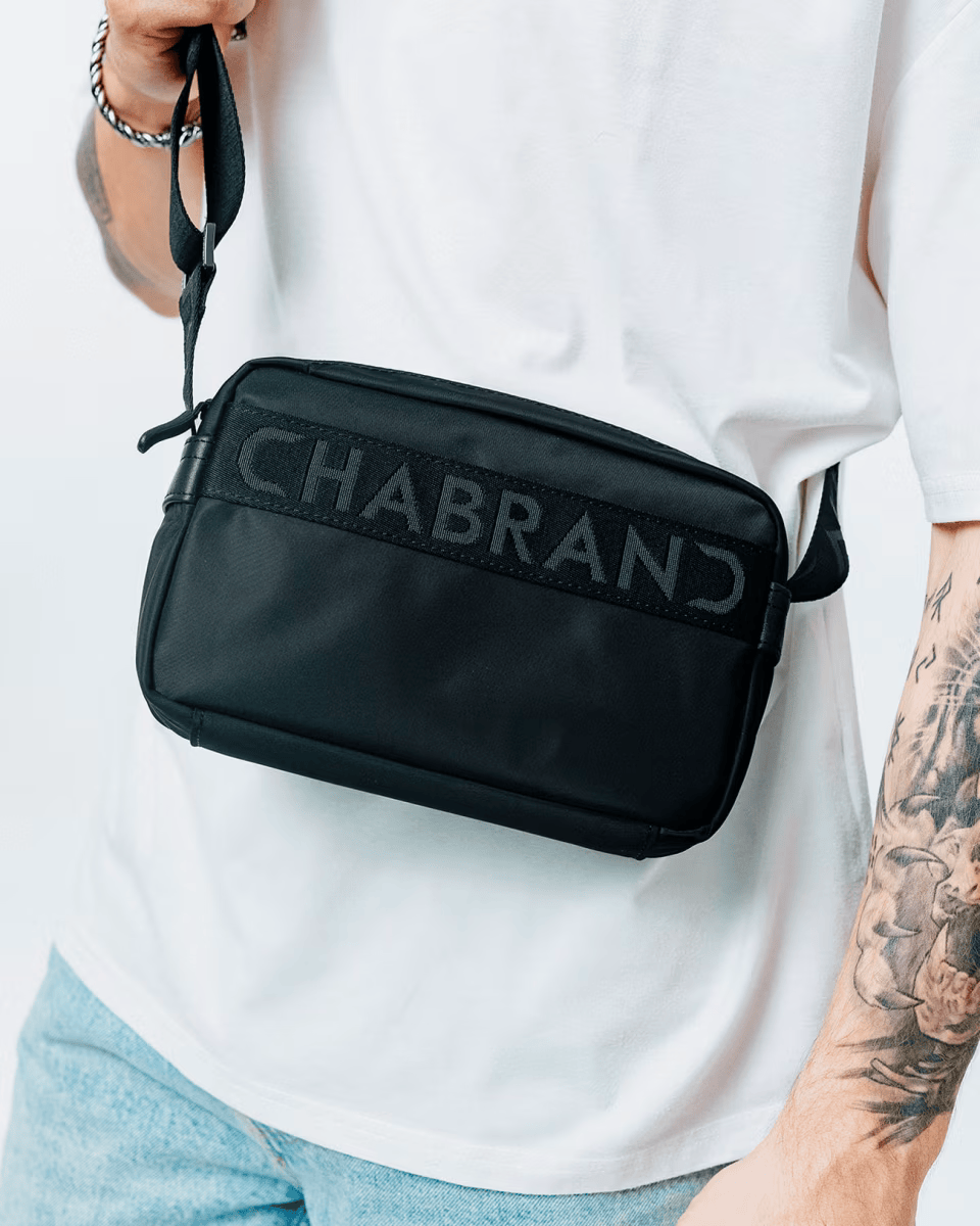 Mini Sacoche Chabrand M2 Noire Bandoulière (2)