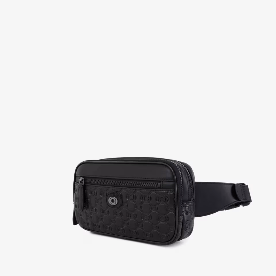 Sac Banane Rift Noir Monogramme Chabrand (1)