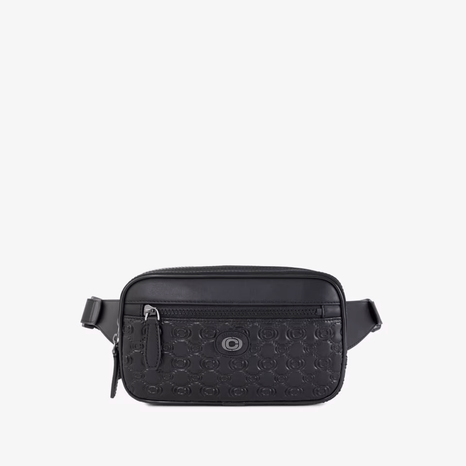 Sac Banane Rift Noir Monogramme Chabrand (2)