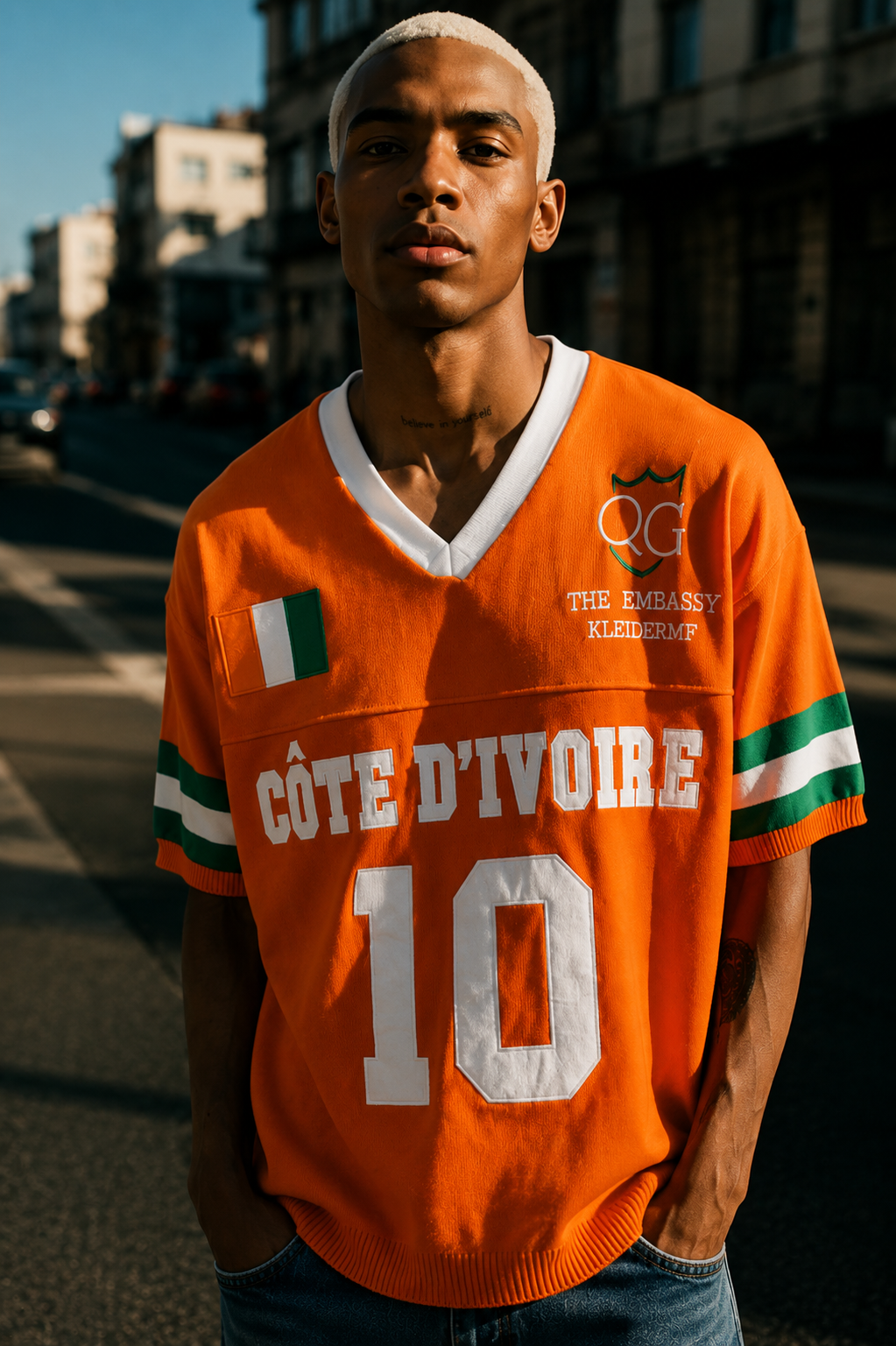 Maillot Côte d’Ivoire Lifestyle QG World Collection (2)