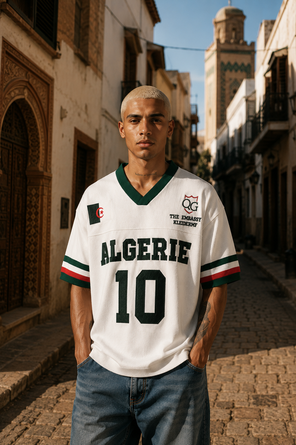 Maillot Algérie Lifestyle QG World Collection (2)