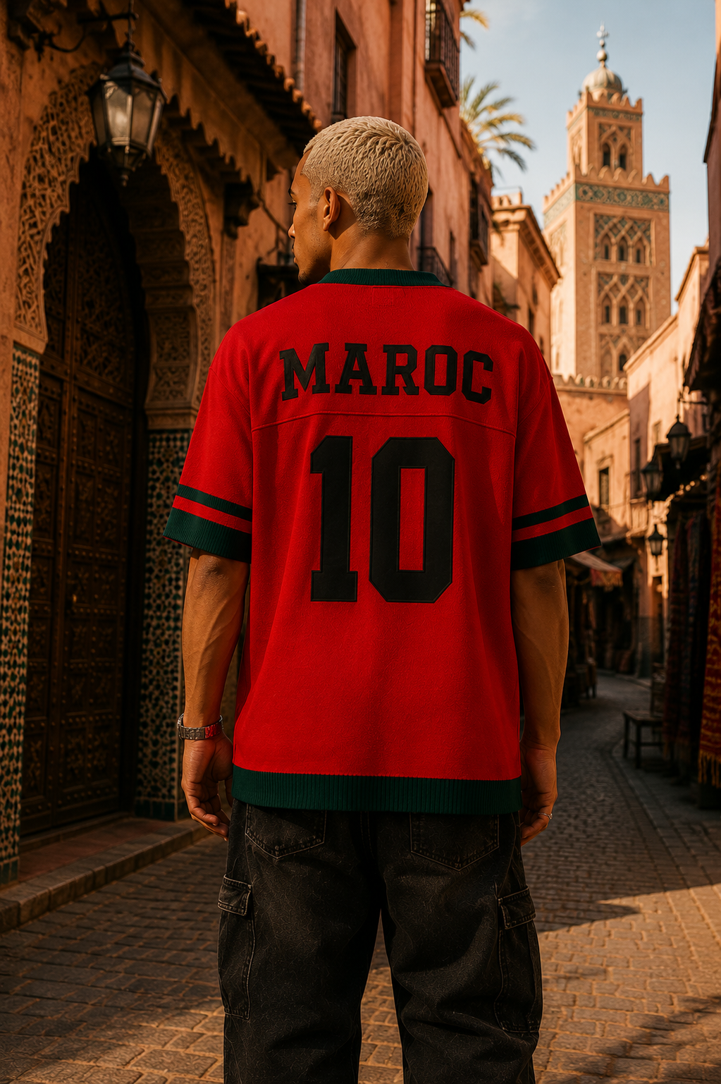 Maillot Maroc Lifestyle QG World Collection (2)