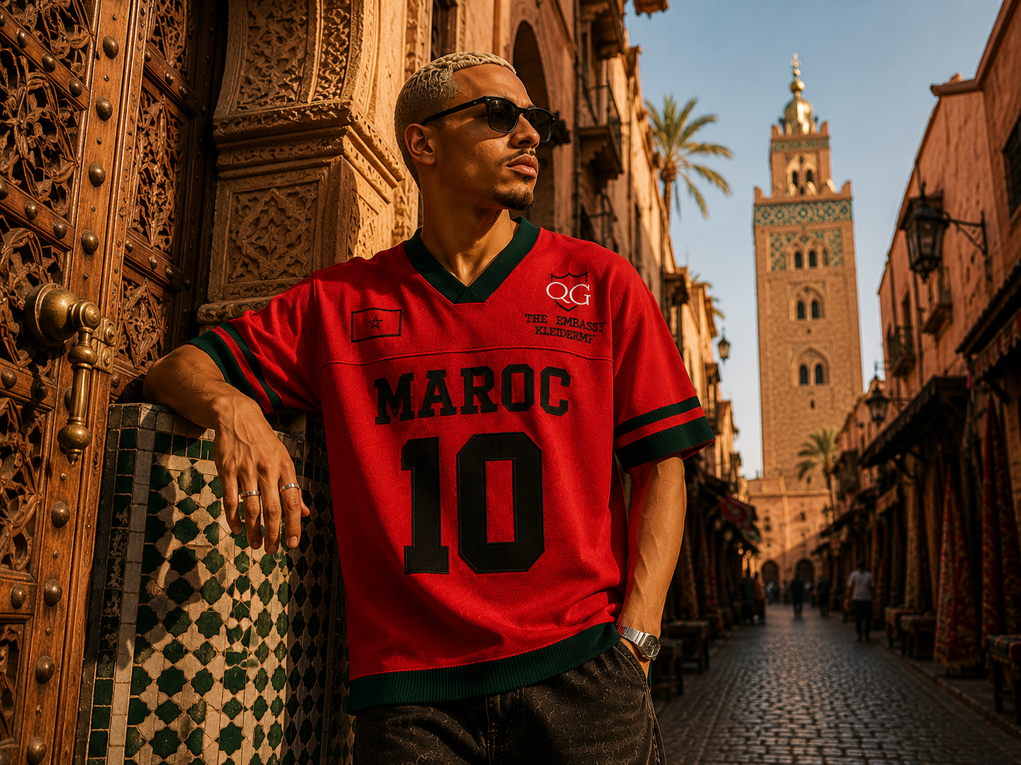 Maillot Maroc Lifestyle QG World Collection (1)