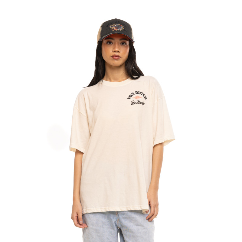 Von Dutch Snake Tee-shirt Écru (3)