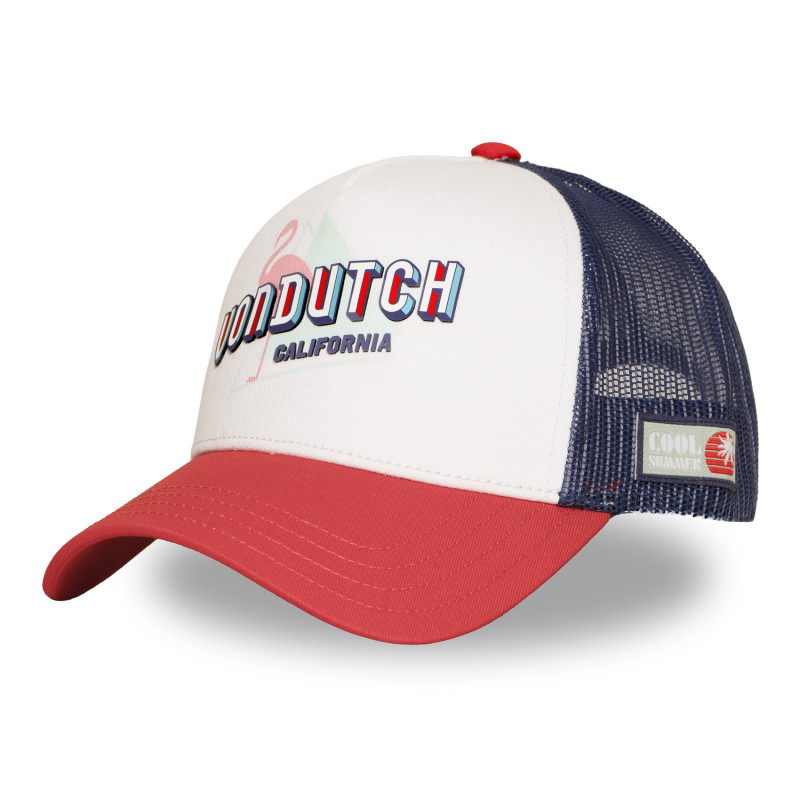 Von Dutch SURF13 Casquette Trucker Rouge Bleu Blanc (1)