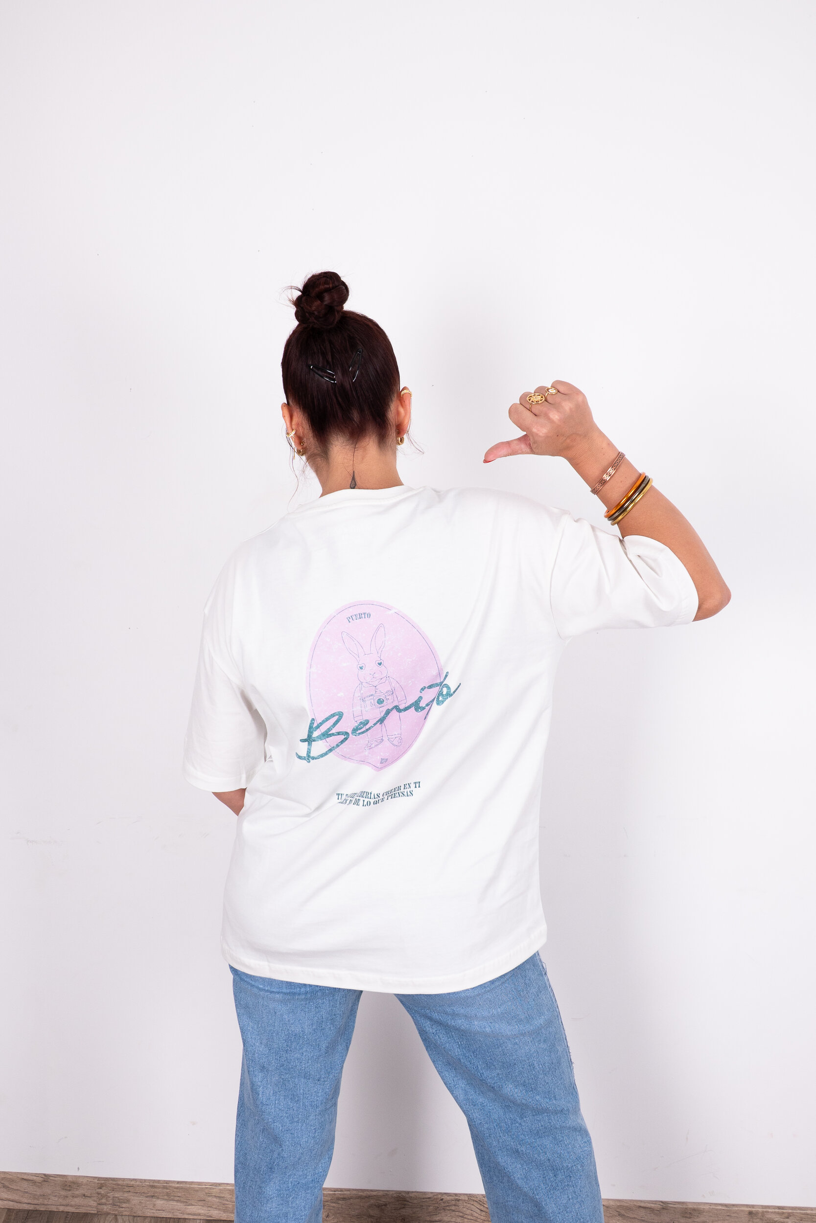 QG TEE SHIRT BUNNY BLANC (2)