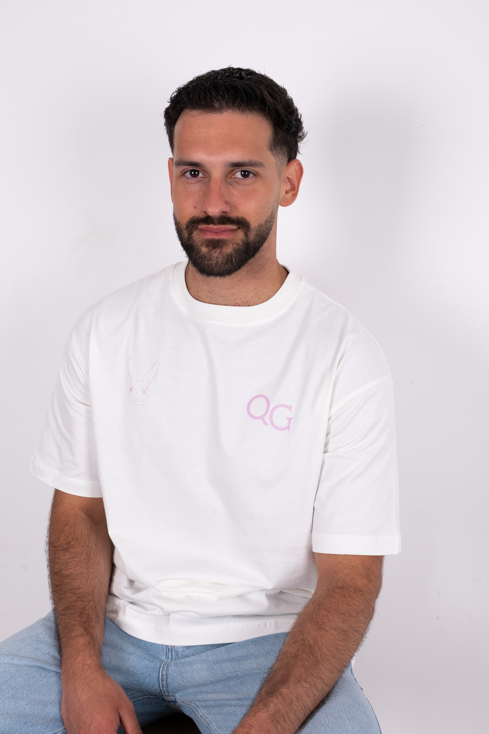 QG TEE SHIRT BUNNY BLANC (6)