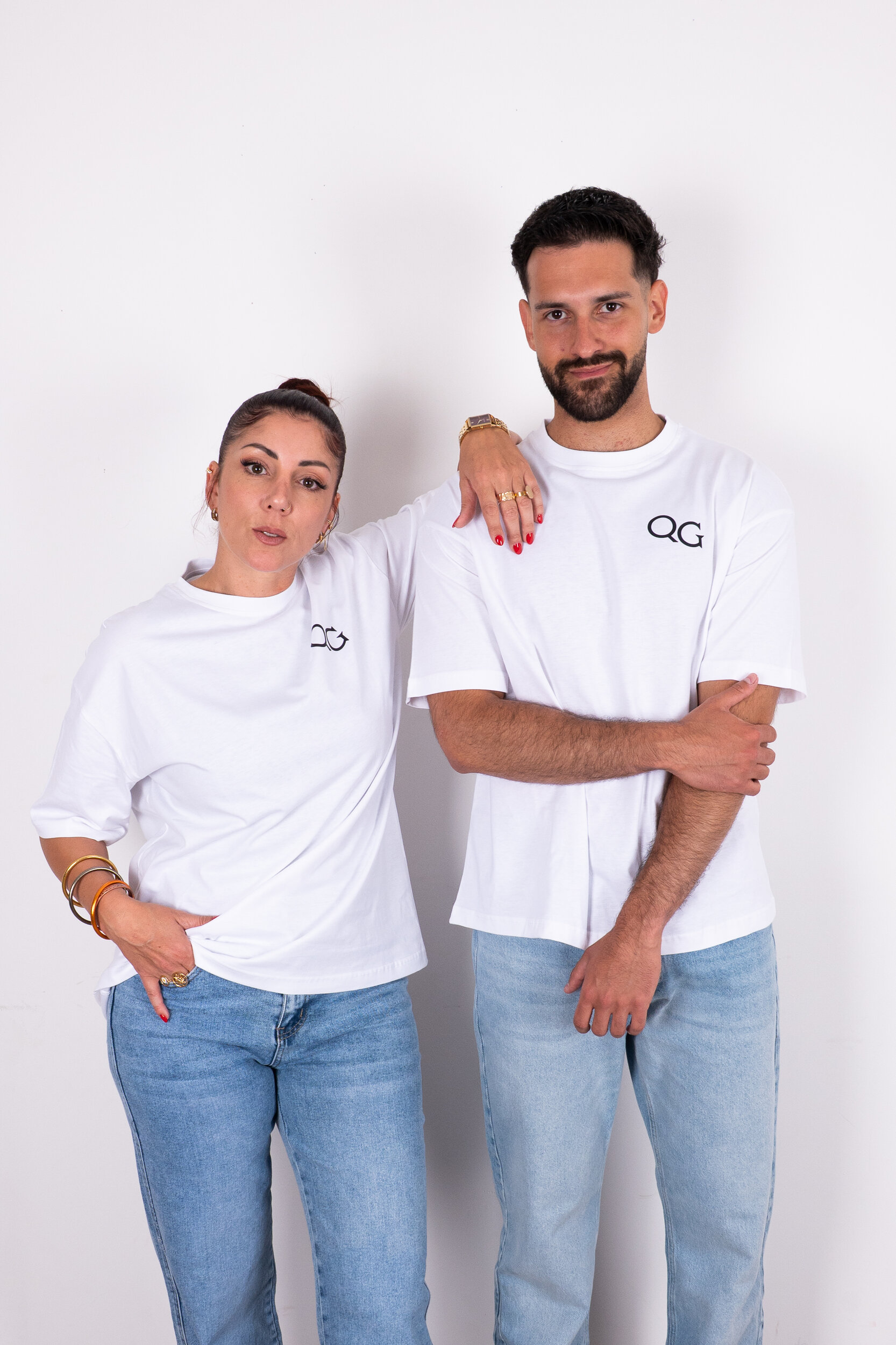 QG TEE SHIRT BRAND BLANC (3)