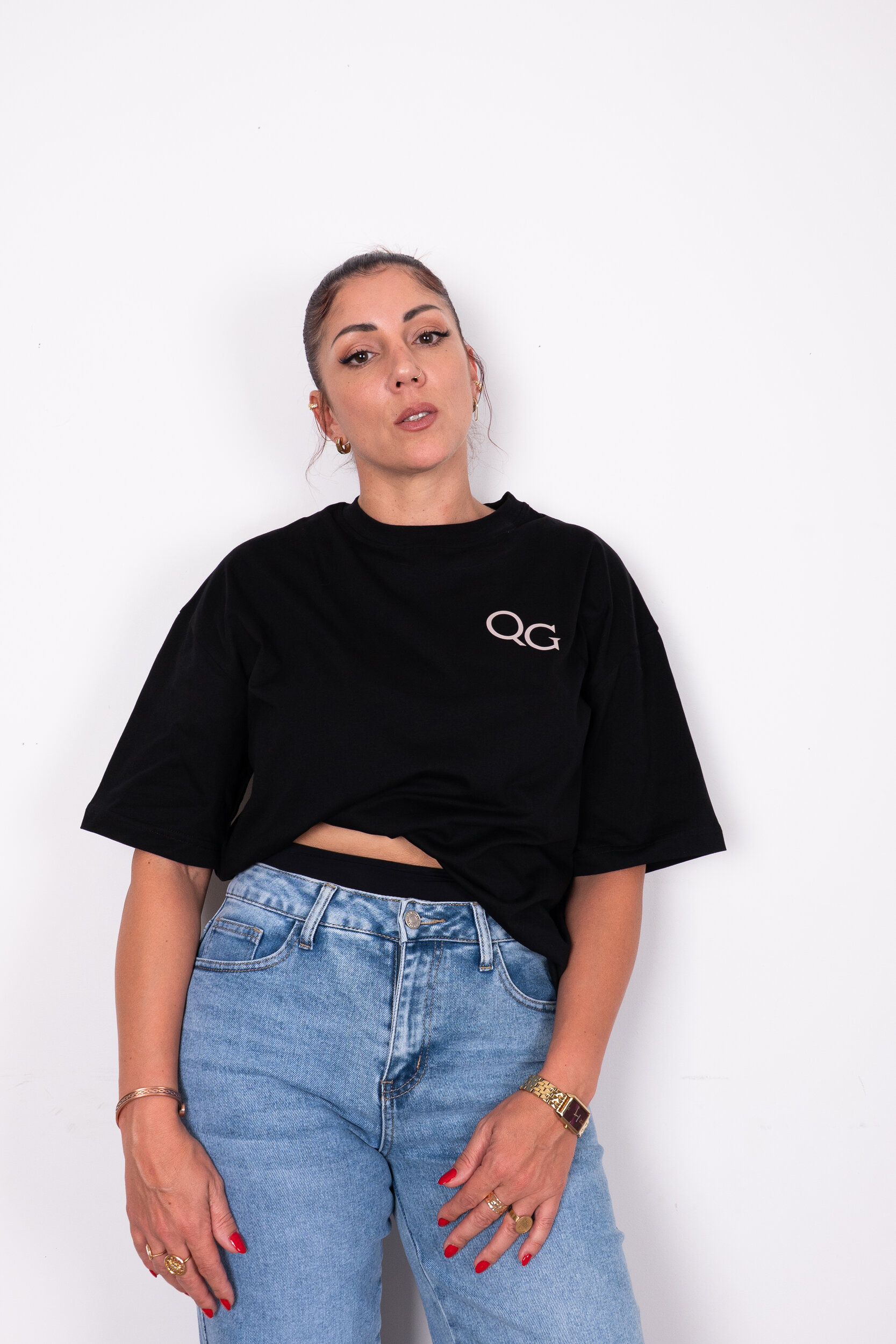 QG TEE SHIRT BRAND NOIR (5)